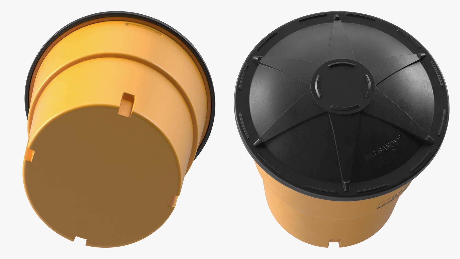 3D model Internal Sand Barrel