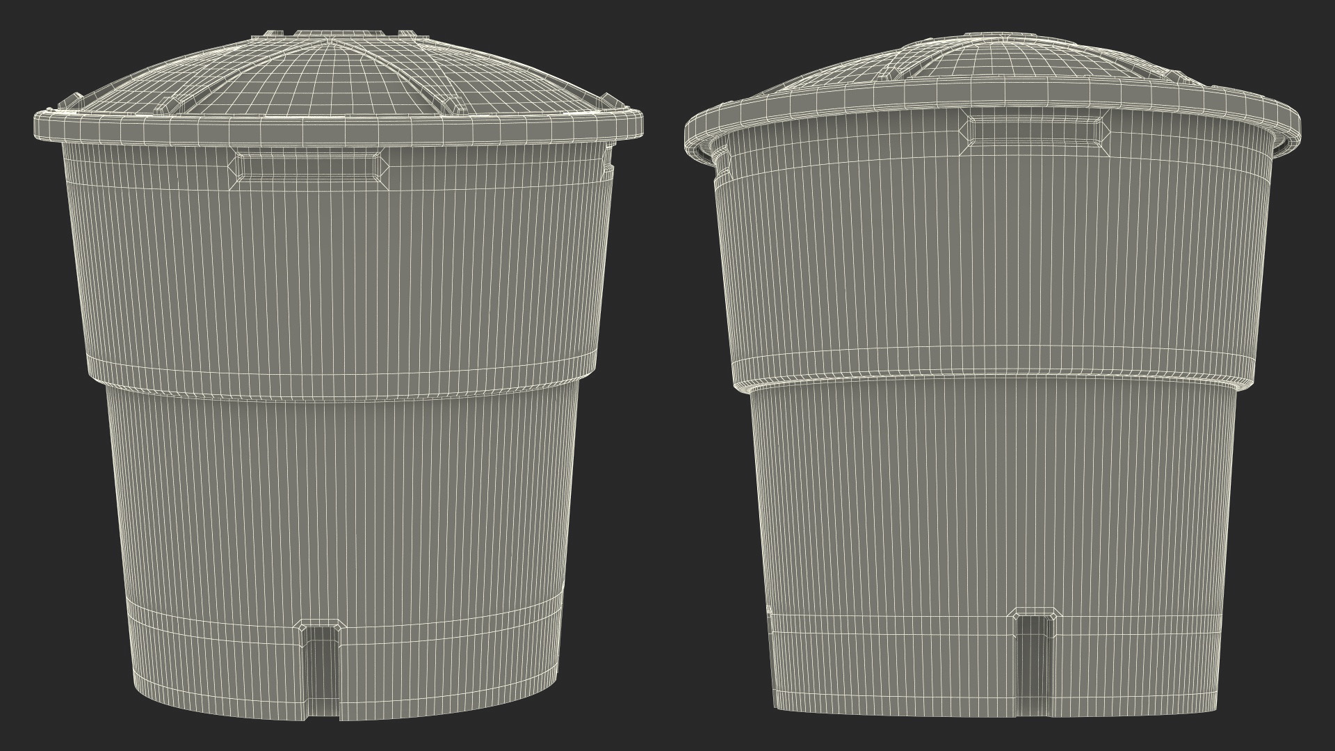 3D model Internal Sand Barrel