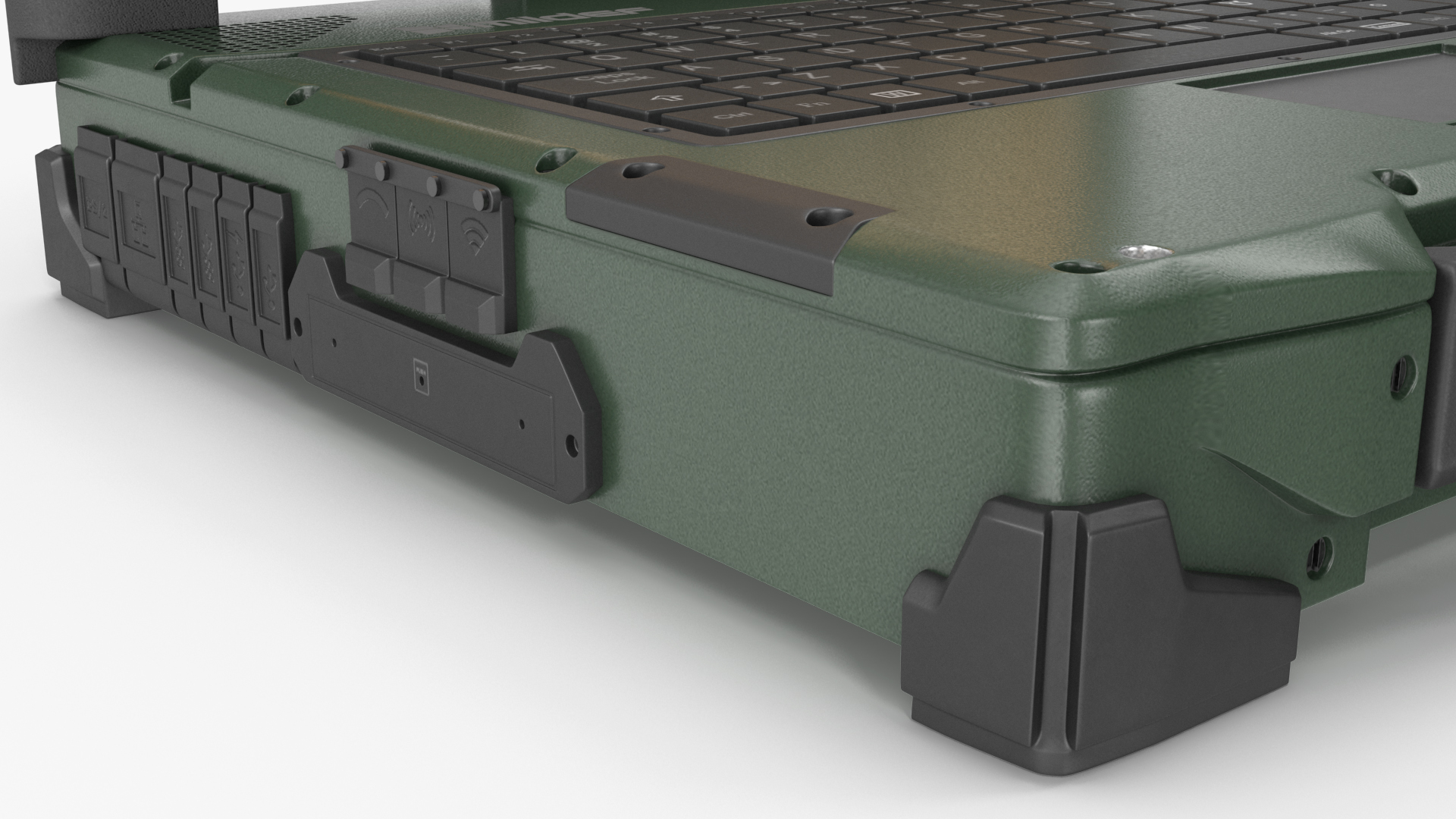 Rocky RK12 Army Laptop 3D