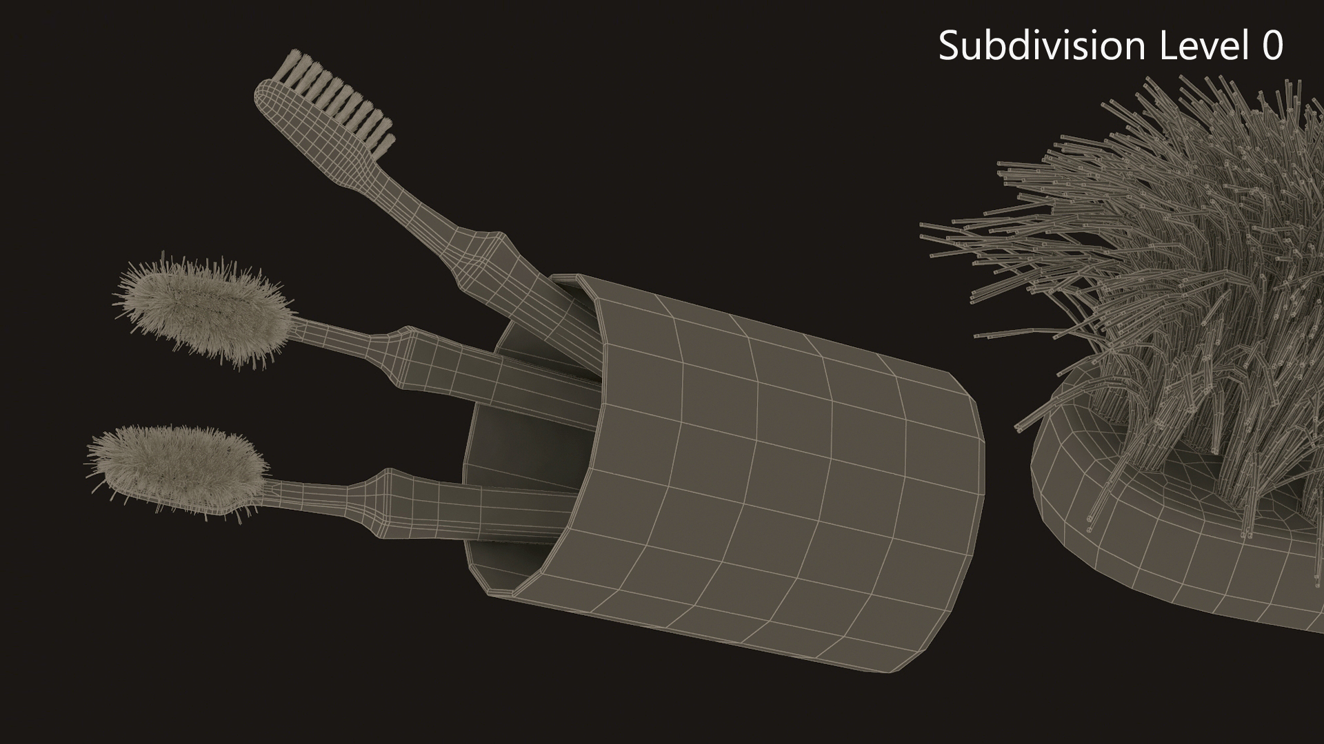 3D Toothbrushes in Glass