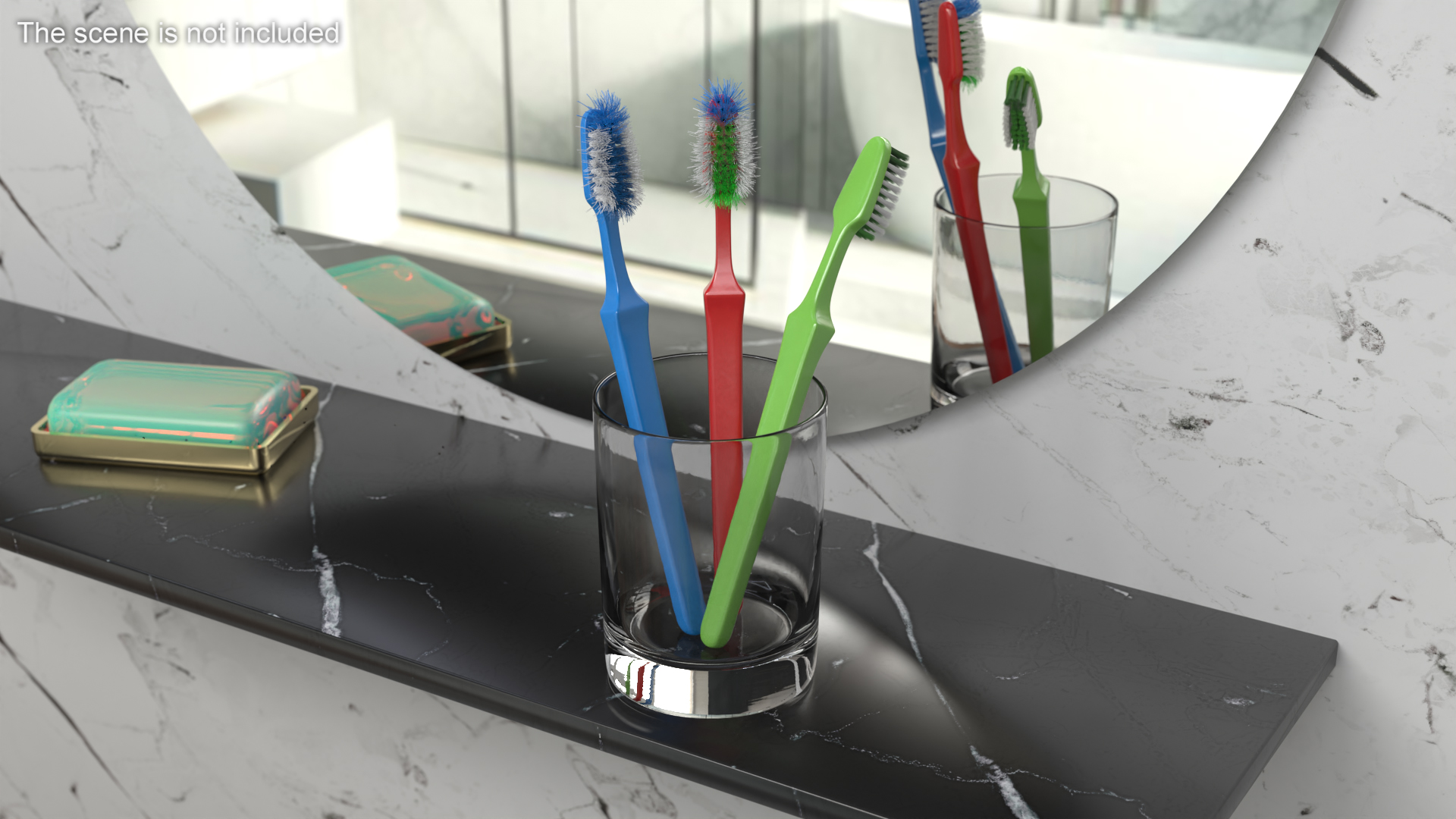 3D Toothbrushes in Glass