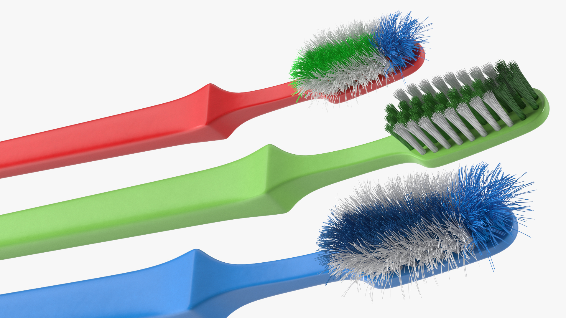 3D Toothbrushes in Glass