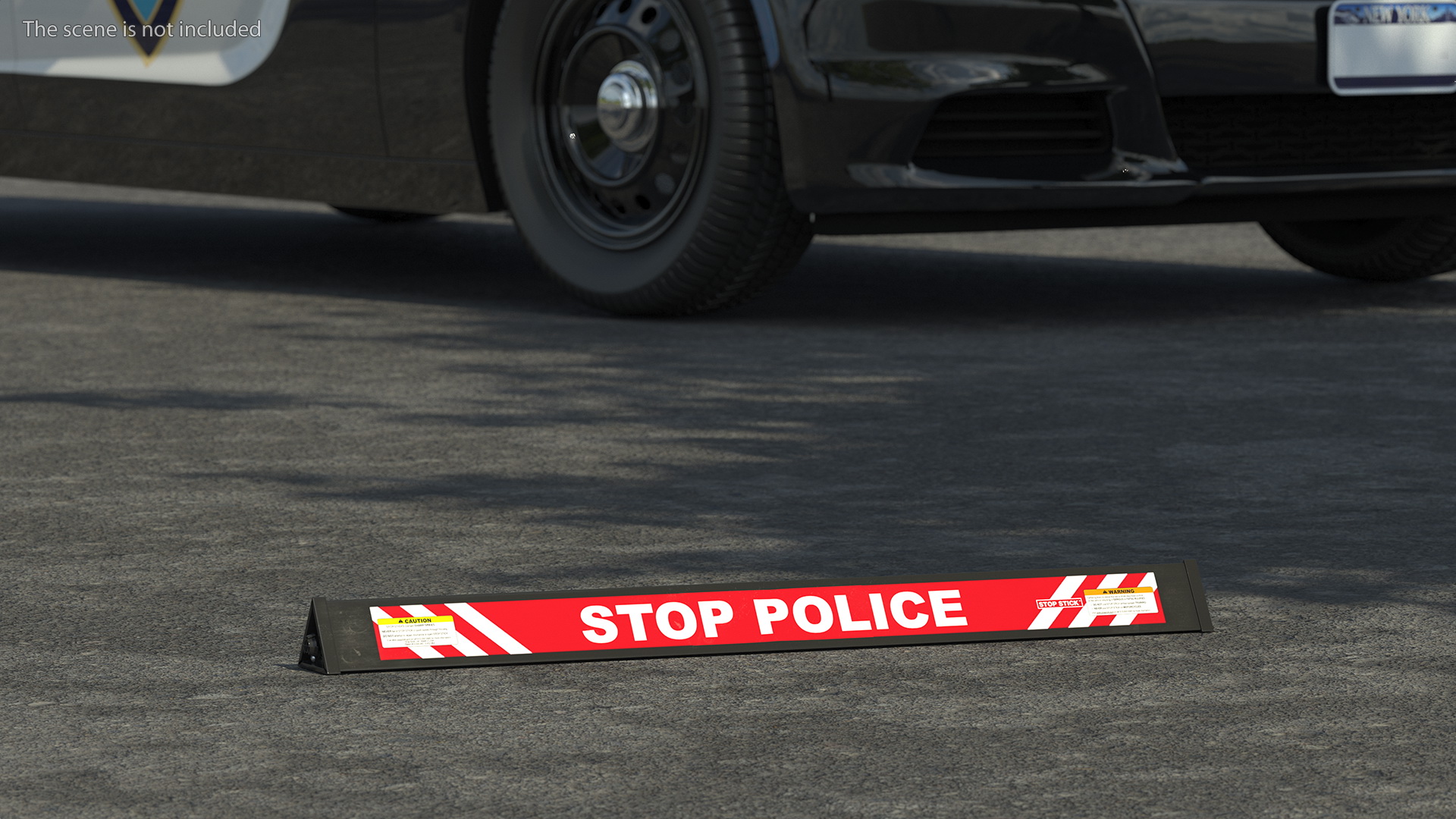 Police Stop Stick 3D