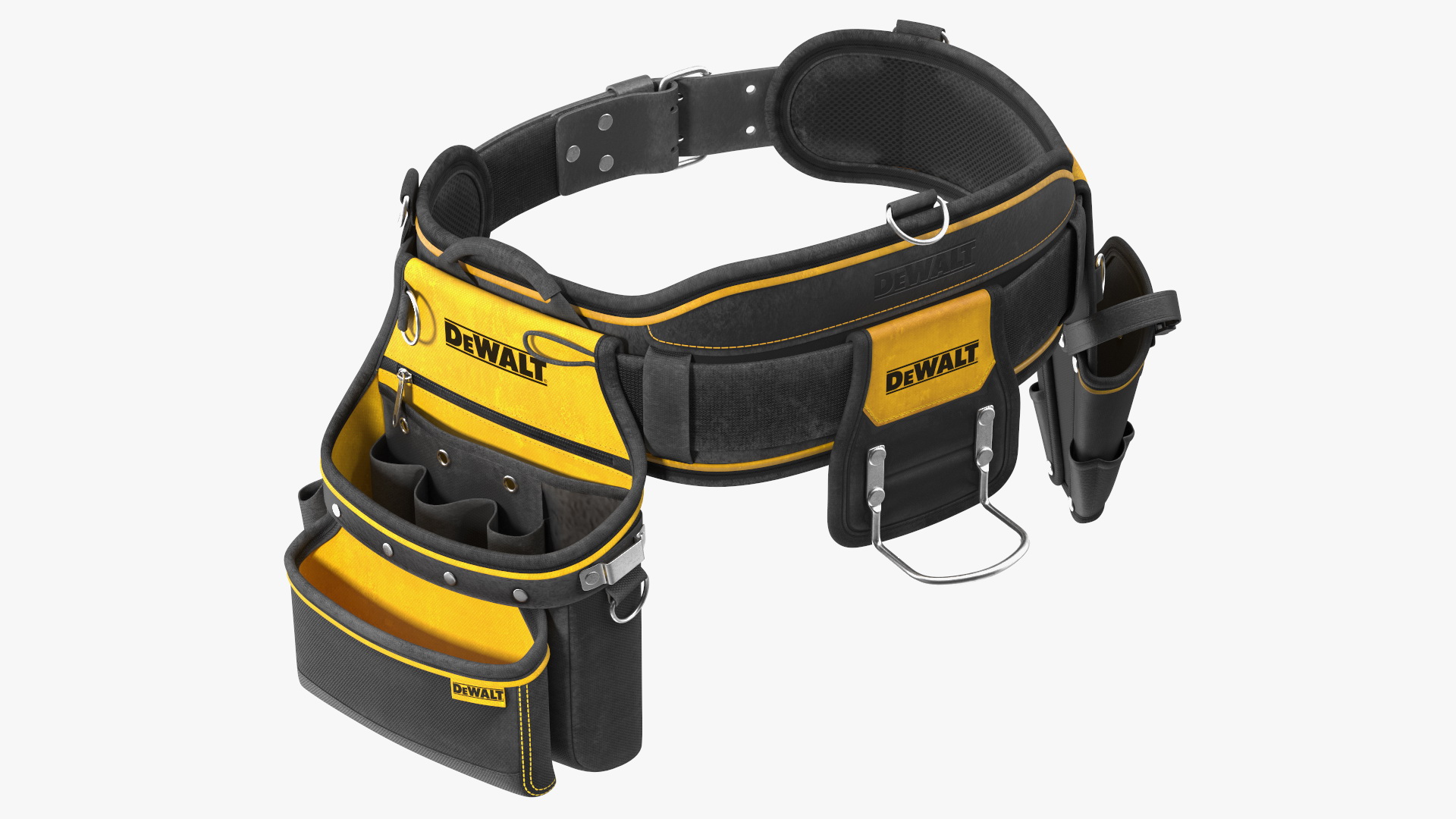 DeWalt DWST1 75552 Multi Purpose Tool Belt Dusty Set 3D