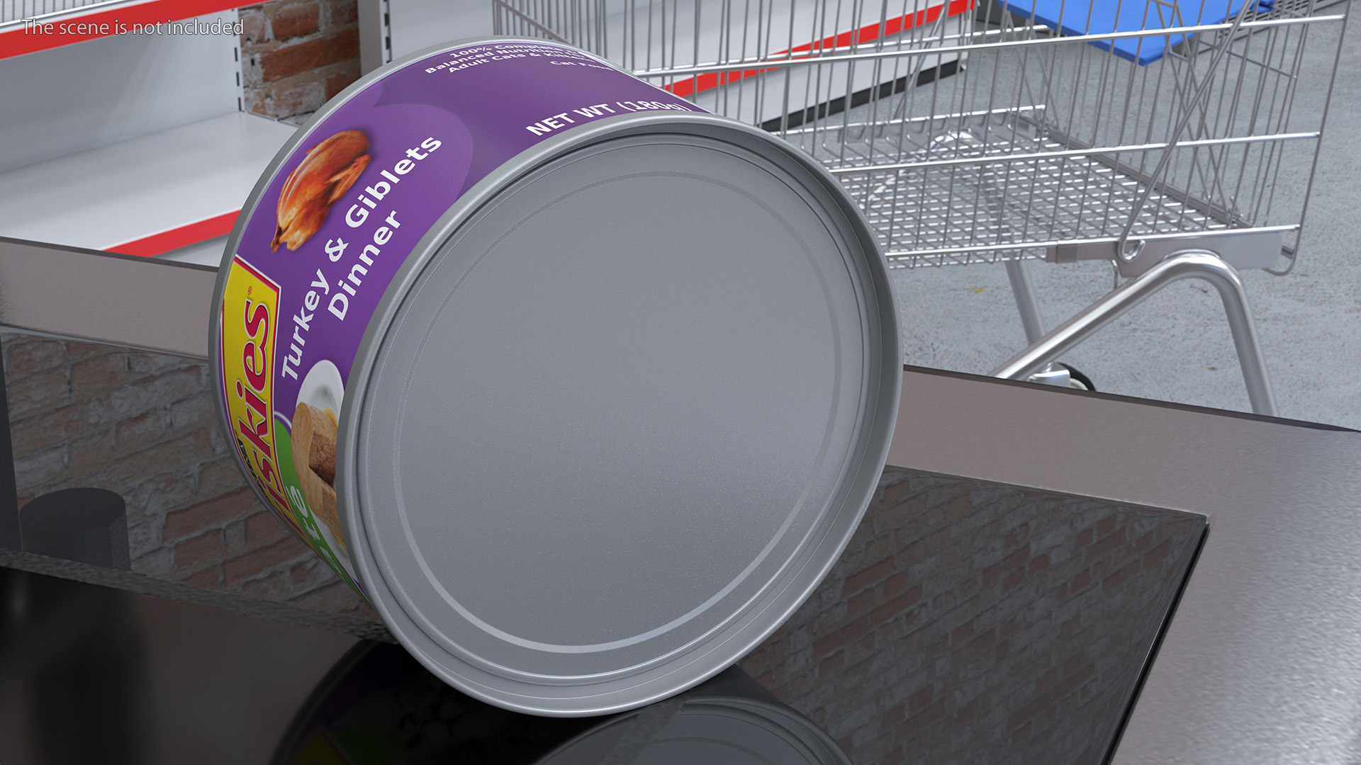 Pet Canned Food Friskies 3D model