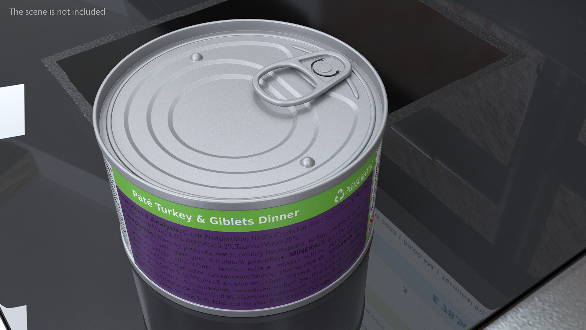 Pet Canned Food Friskies 3D model