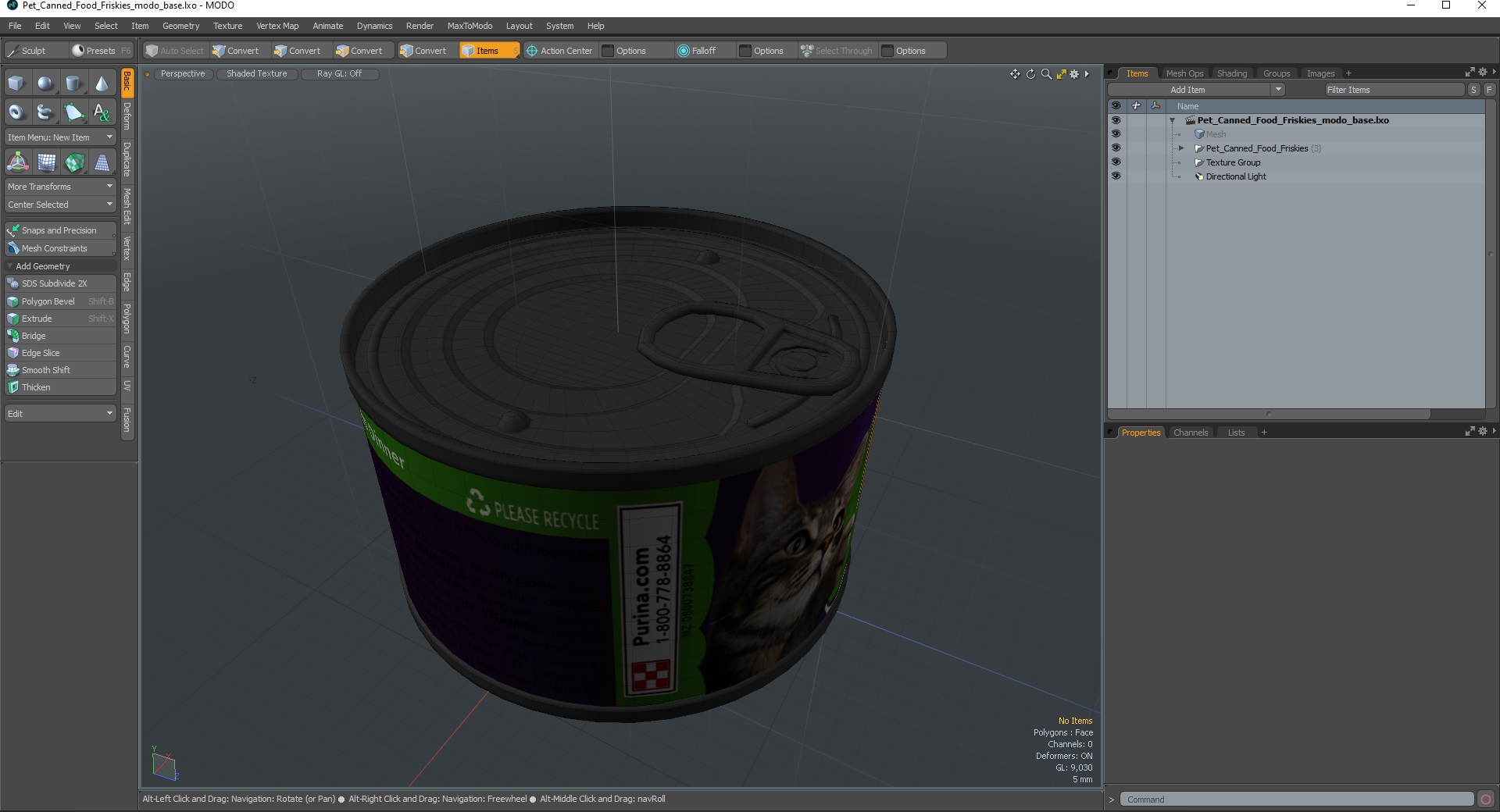 Pet Canned Food Friskies 3D model