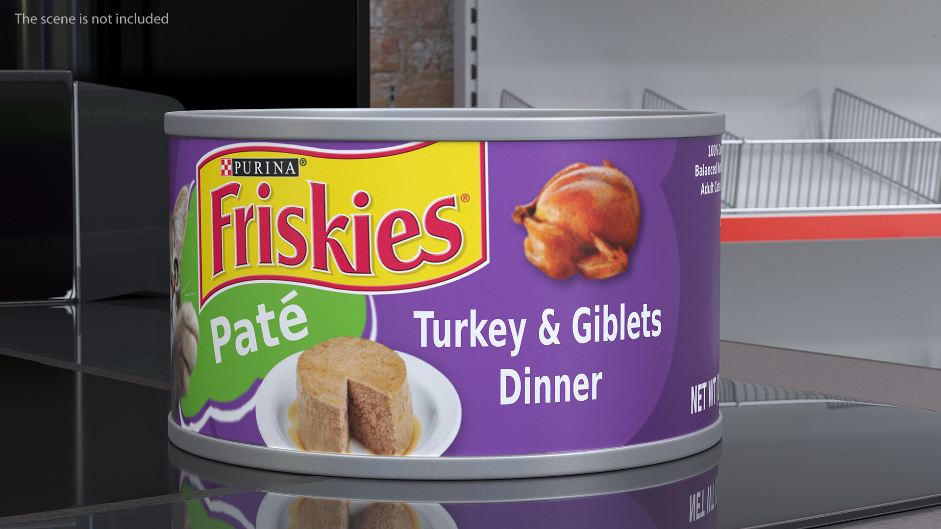 Pet Canned Food Friskies 3D model