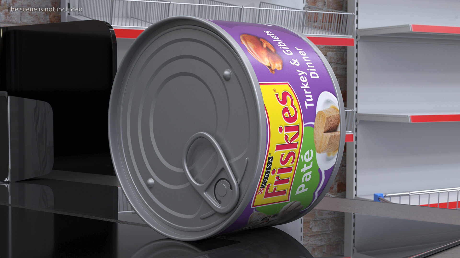 Pet Canned Food Friskies 3D model