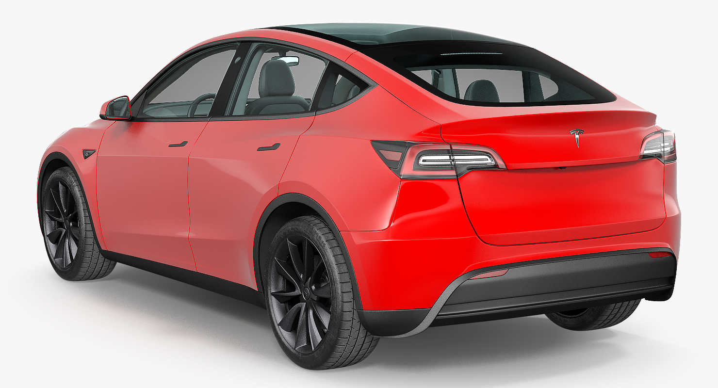 3D Tesla Model Y model