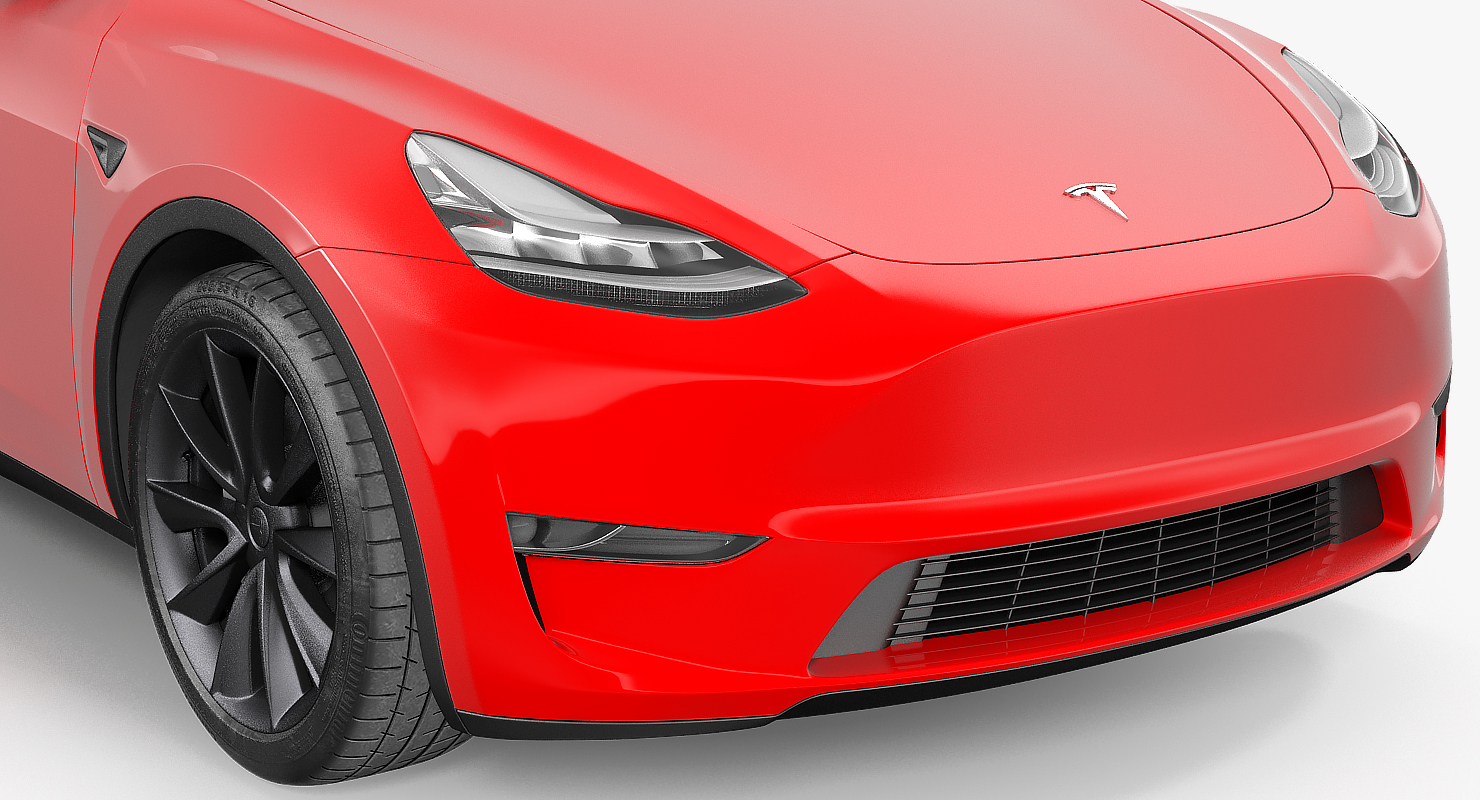 3D Tesla Model Y model