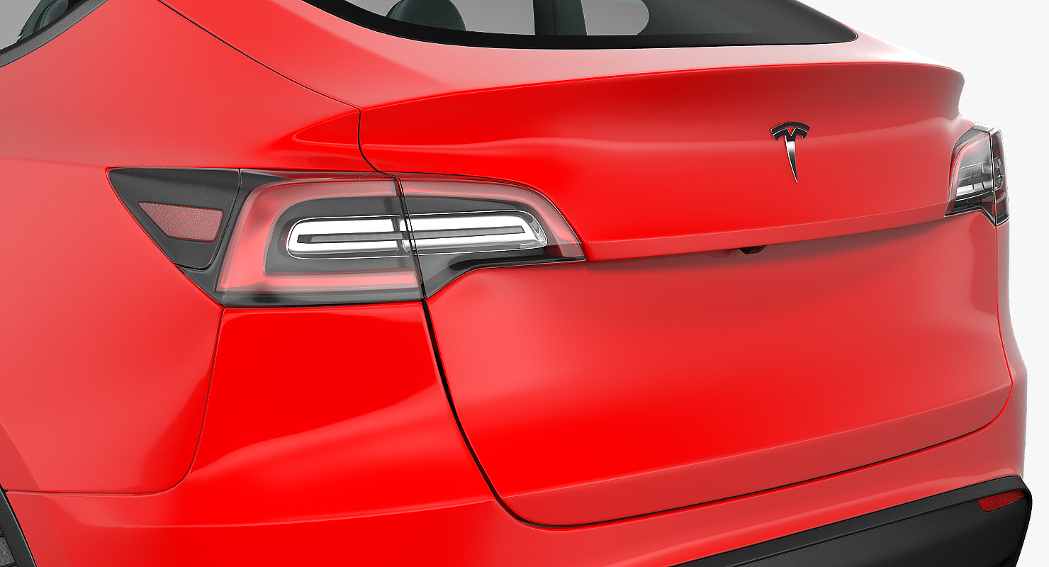 3D Tesla Model Y model