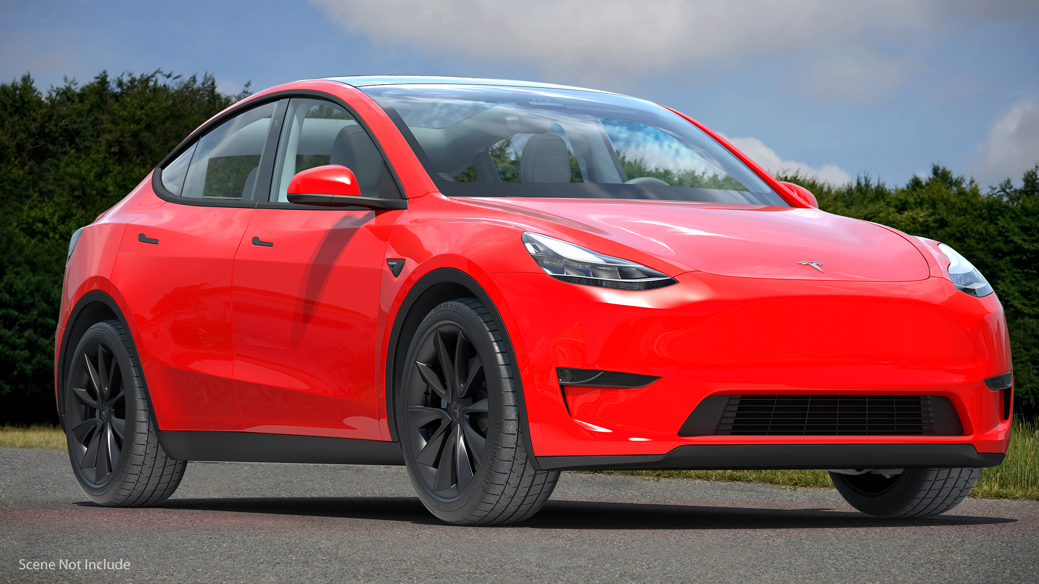 3D Tesla Model Y model