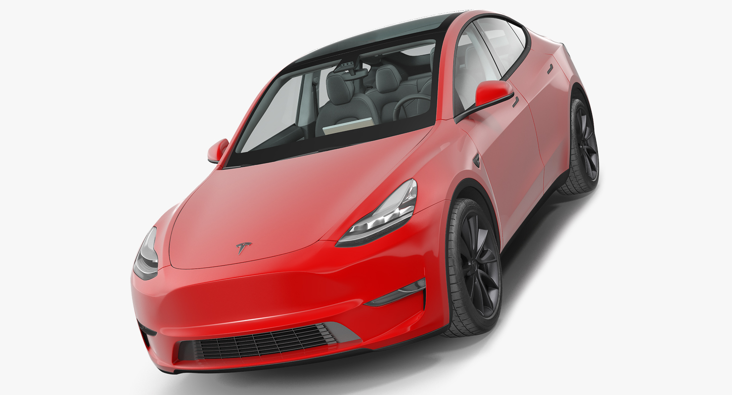 3D Tesla Model Y model