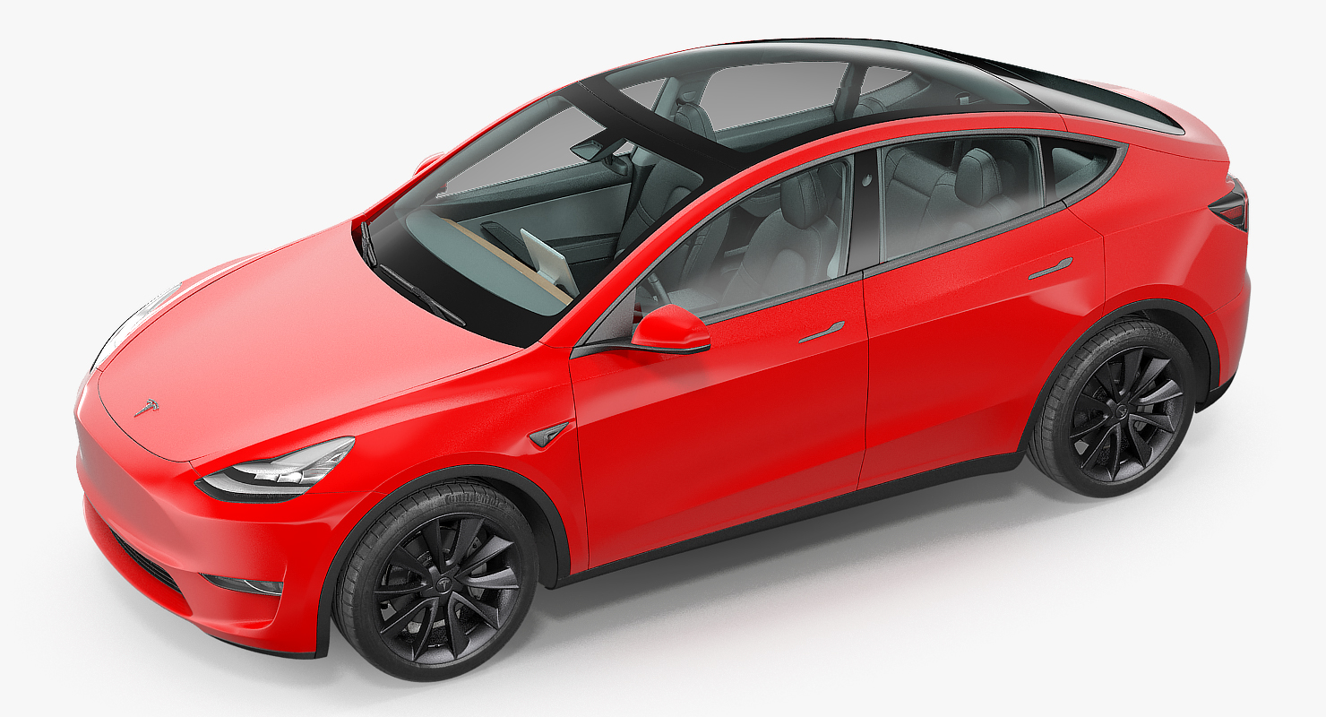 3D Tesla Model Y model