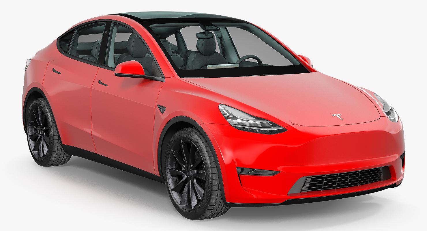 3D Tesla Model Y model