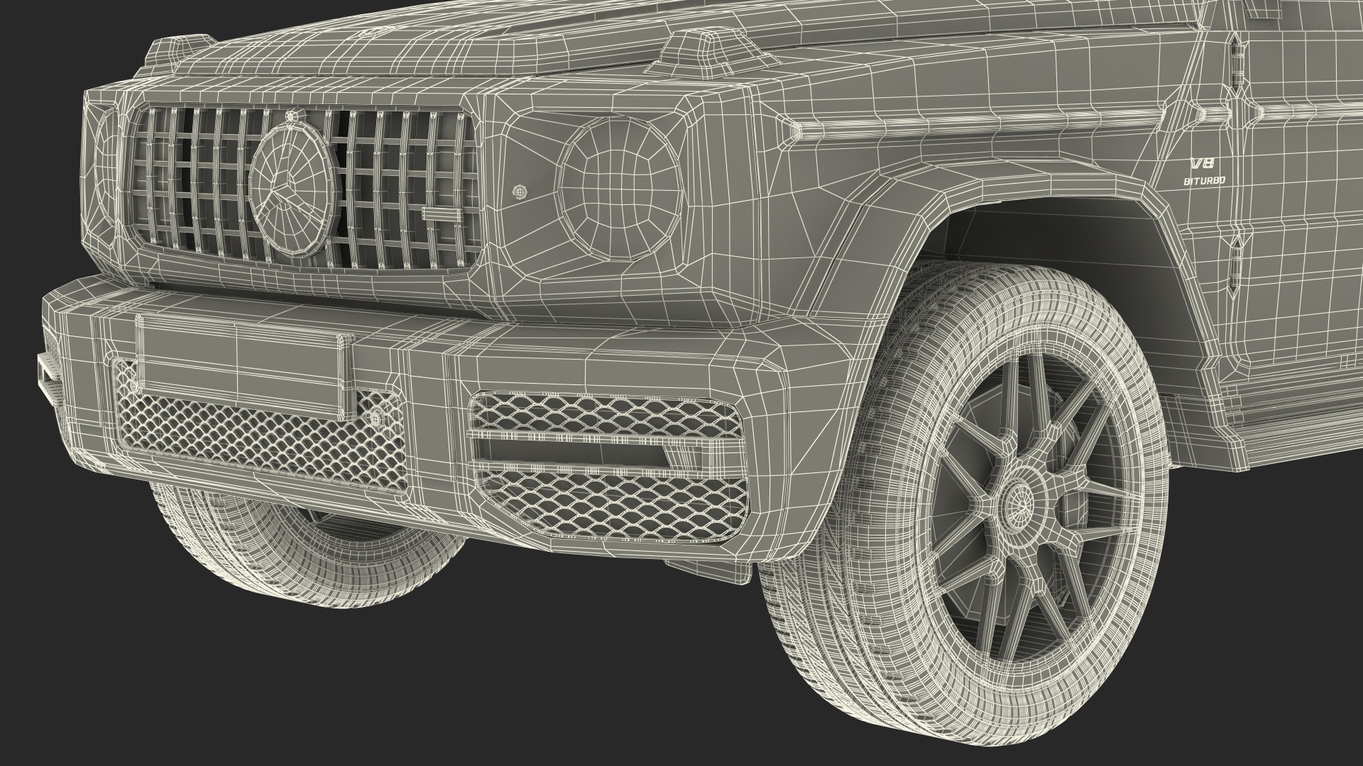 3D model Mercedes-Benz G63 AMG SUV