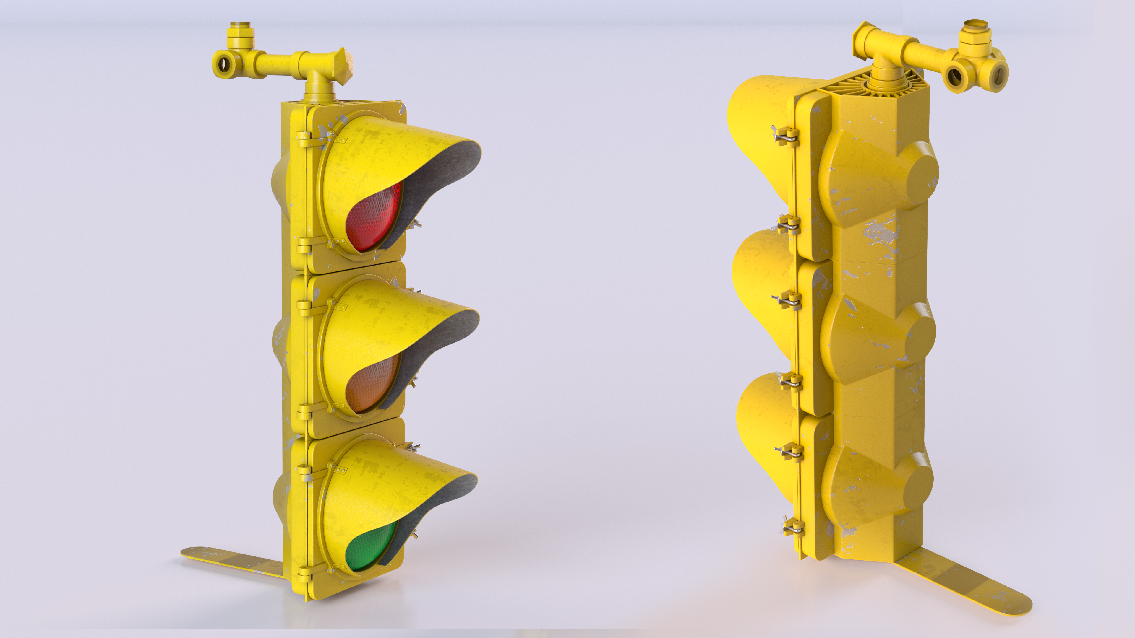 3D Traffic Light model