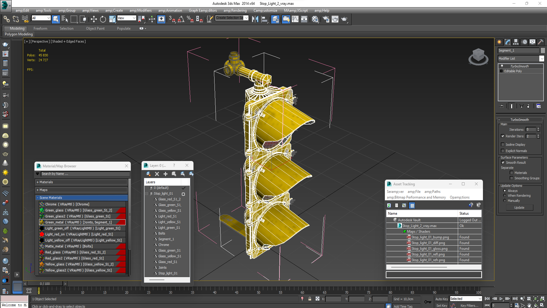 3D Traffic Light model