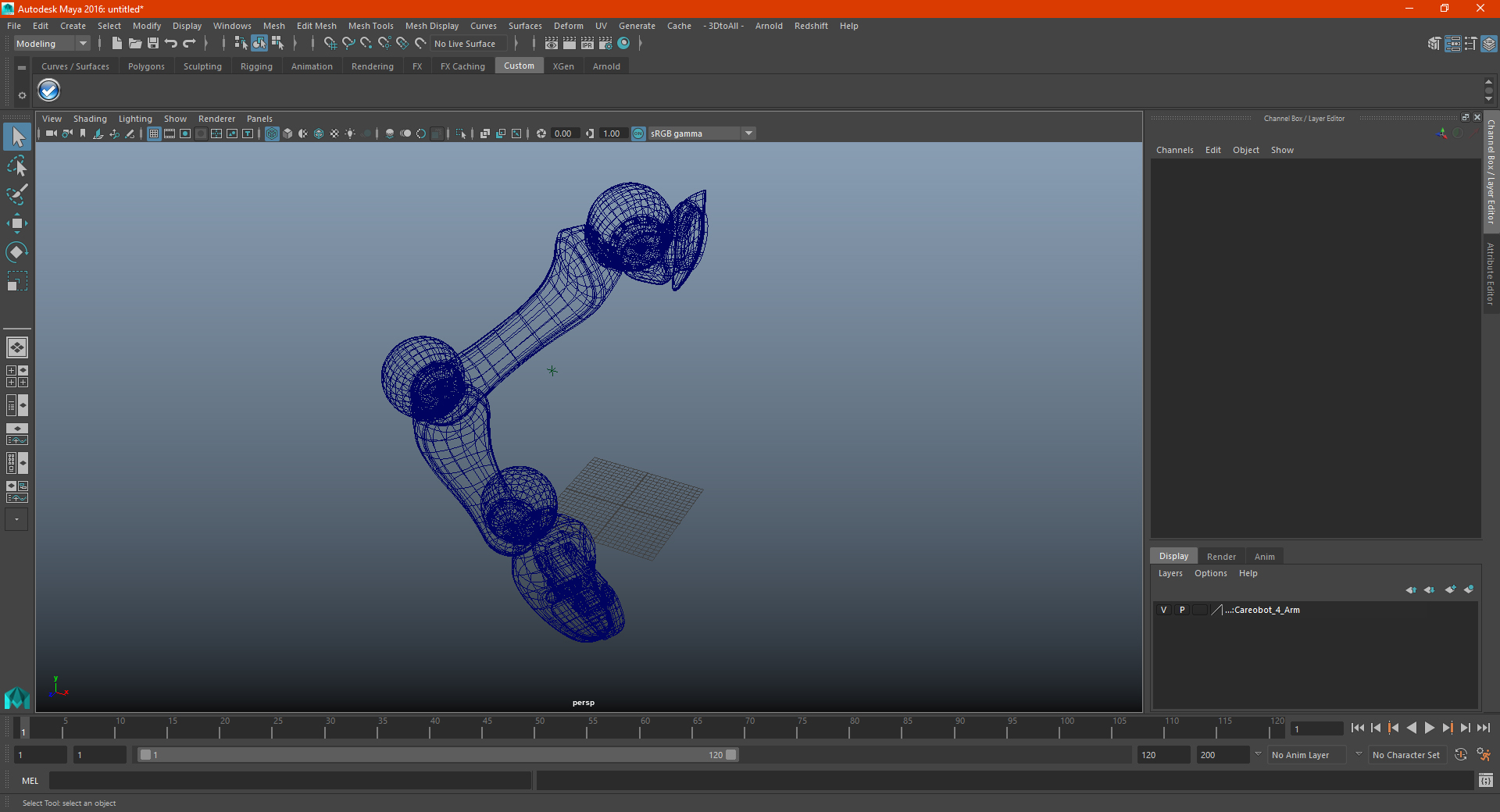 Careobot 4 Arm 3D model