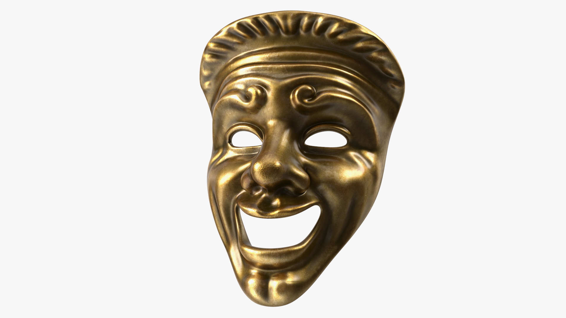 3D Comedy Mask