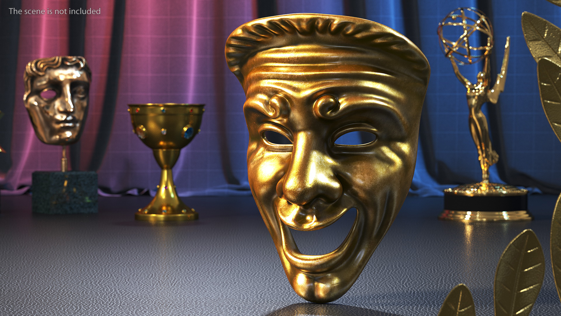 3D Comedy Mask