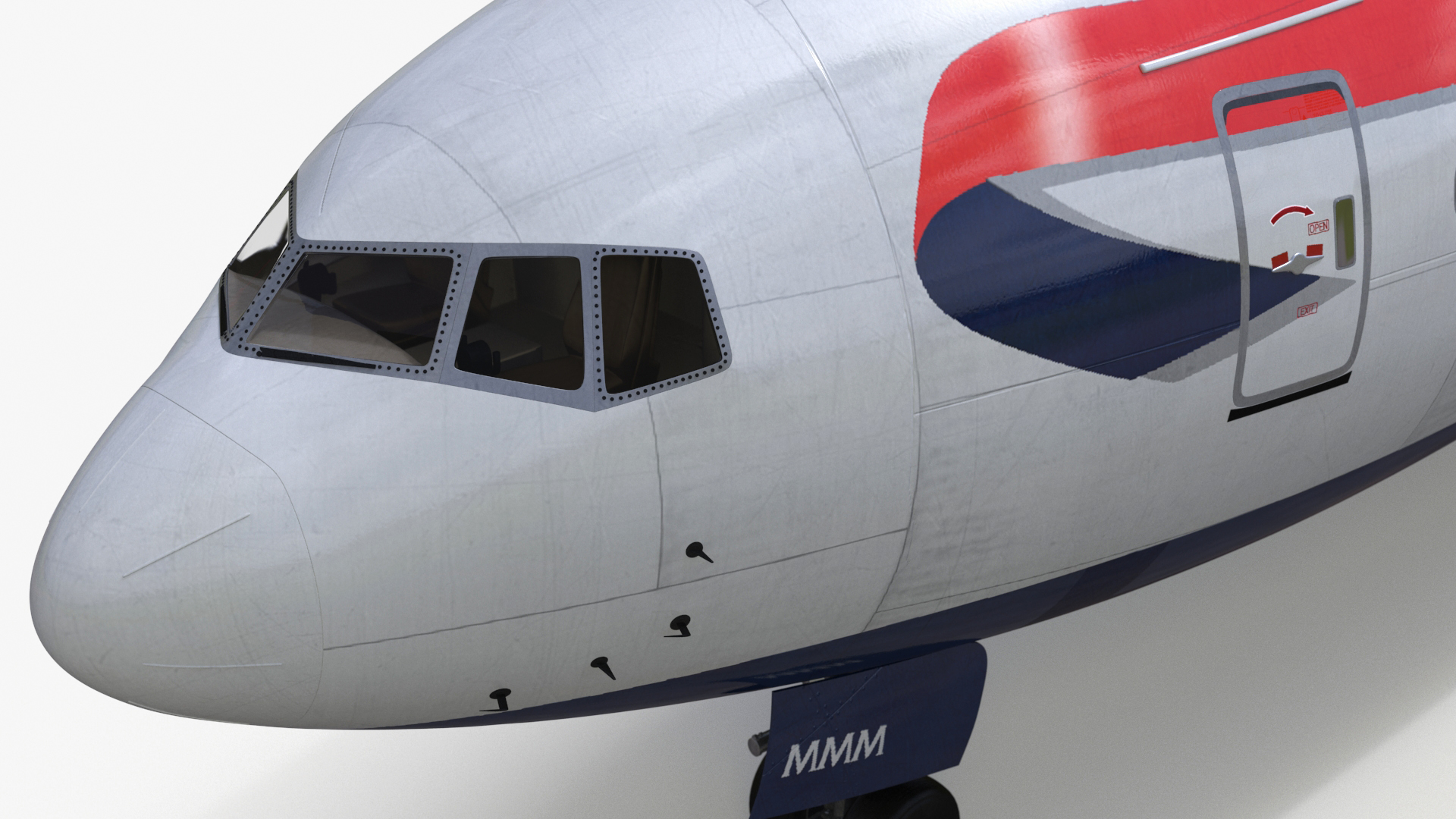 3D British Airways Boeing 777