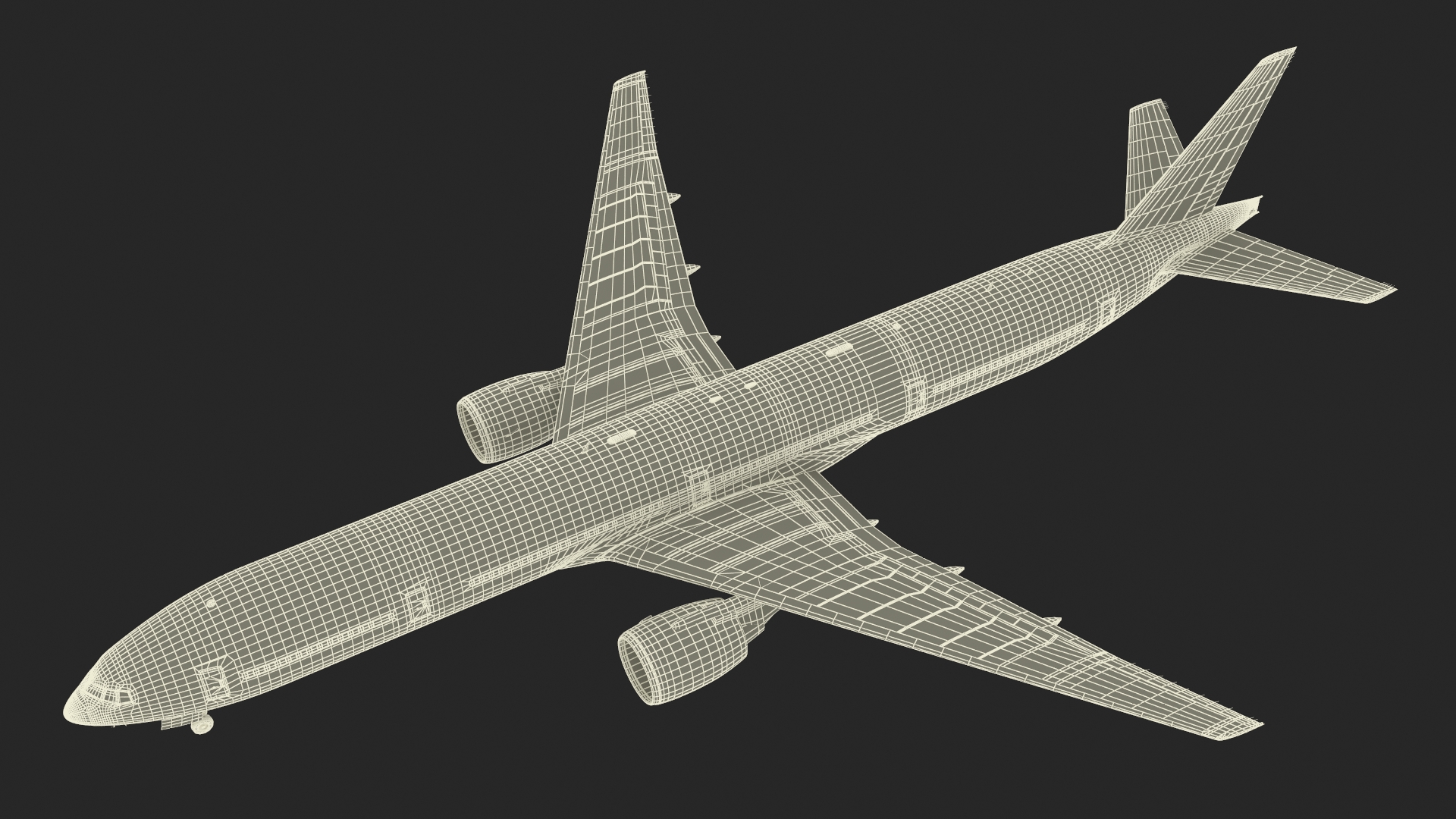 3D British Airways Boeing 777