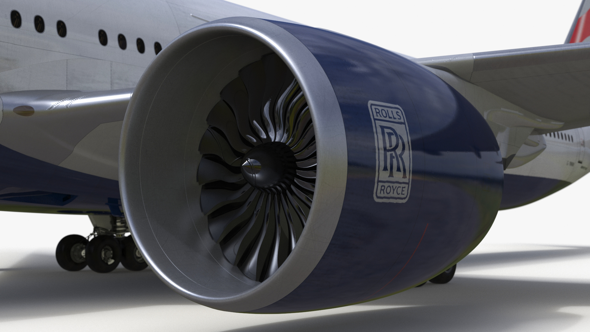 3D British Airways Boeing 777