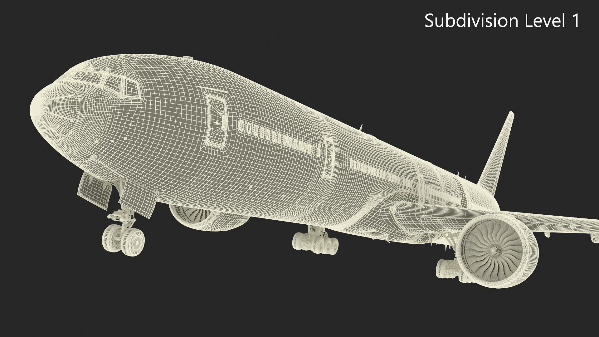 3D British Airways Boeing 777