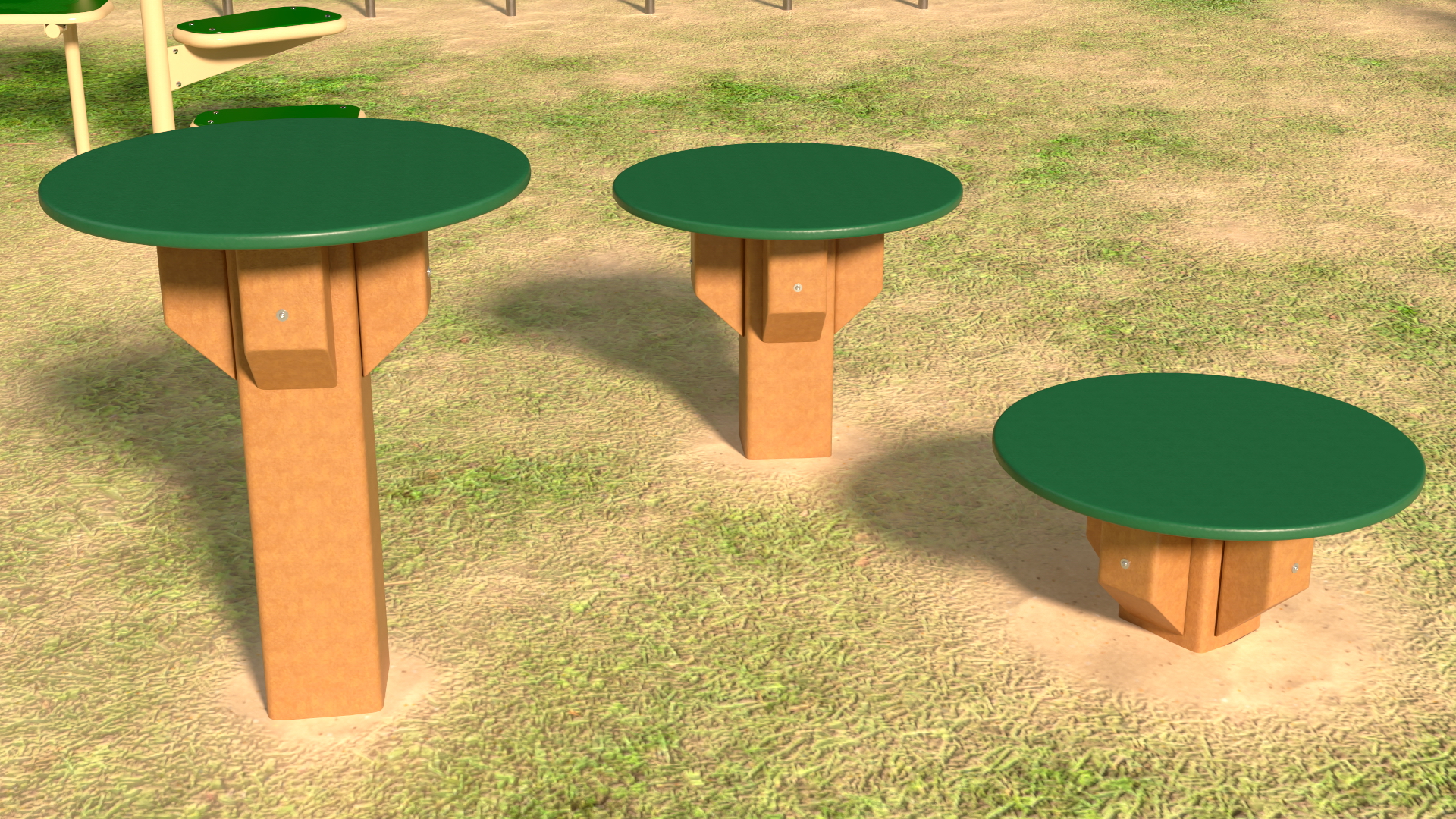 Dog Park Playground 3D model