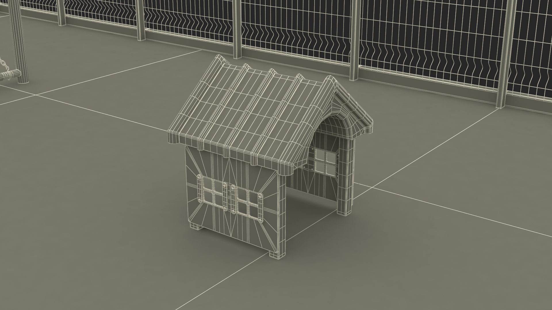 Dog Park Playground 3D model