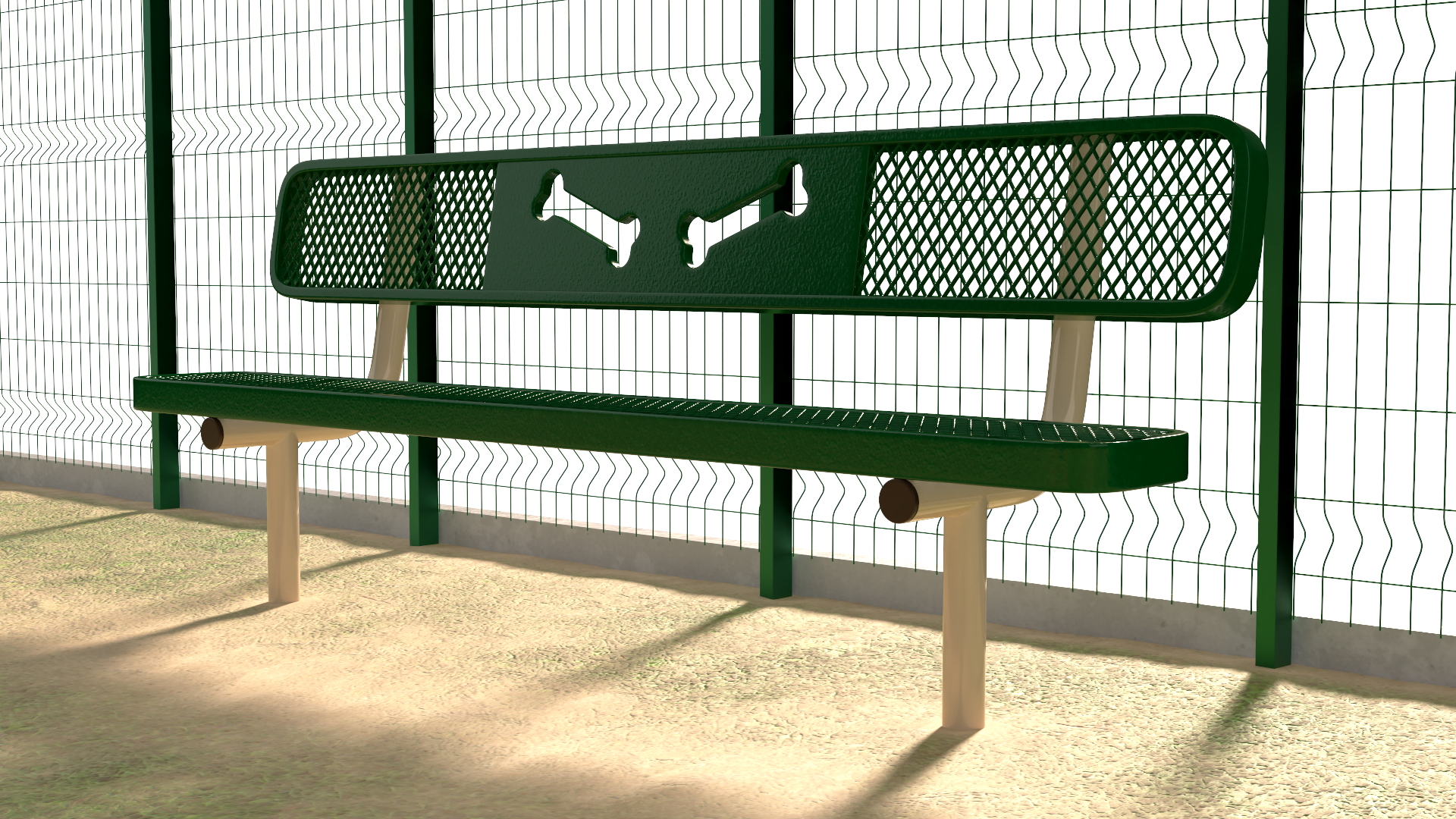 Dog Park Playground 3D model