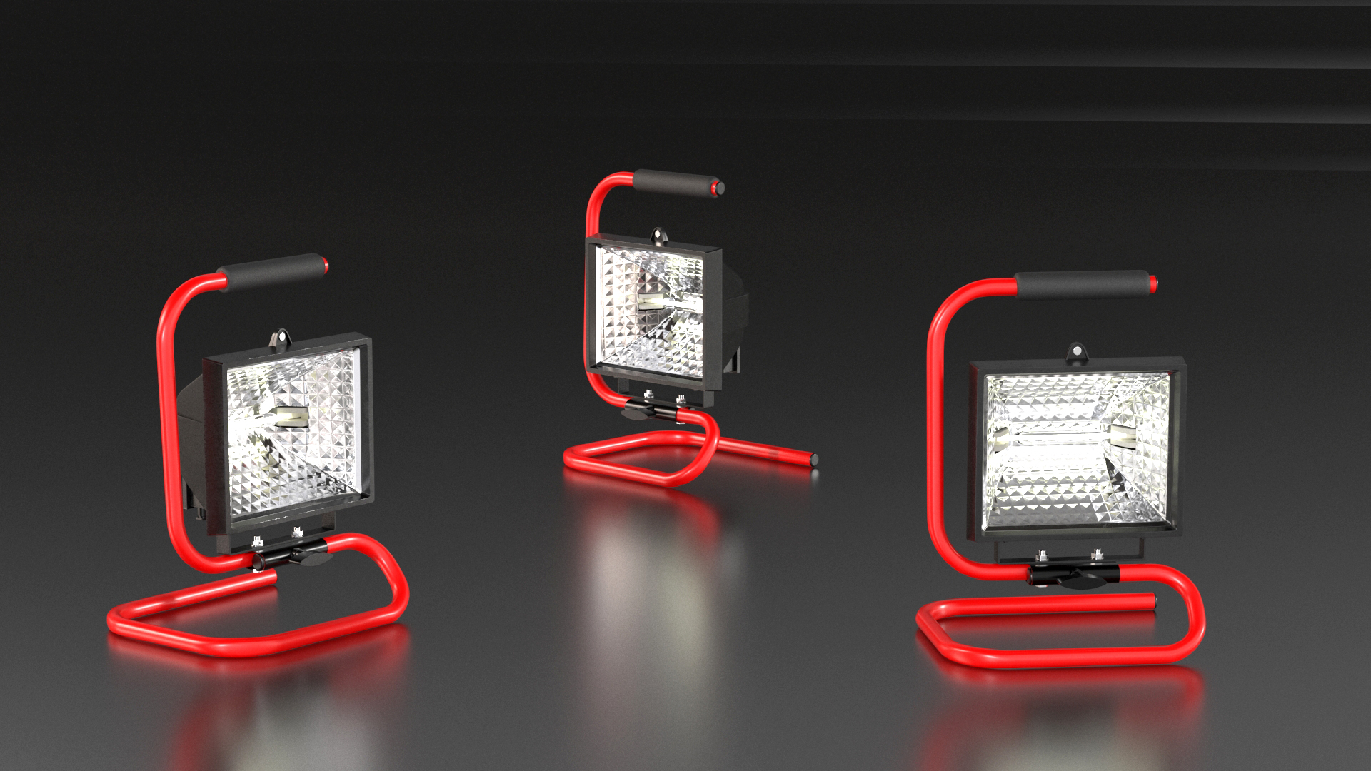 3D Mobile Construction Light Small