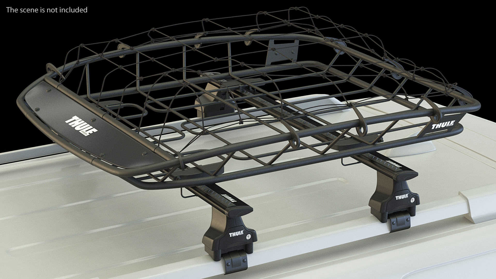 3D model Roof Basket Thule Canyon XT with Wingbar