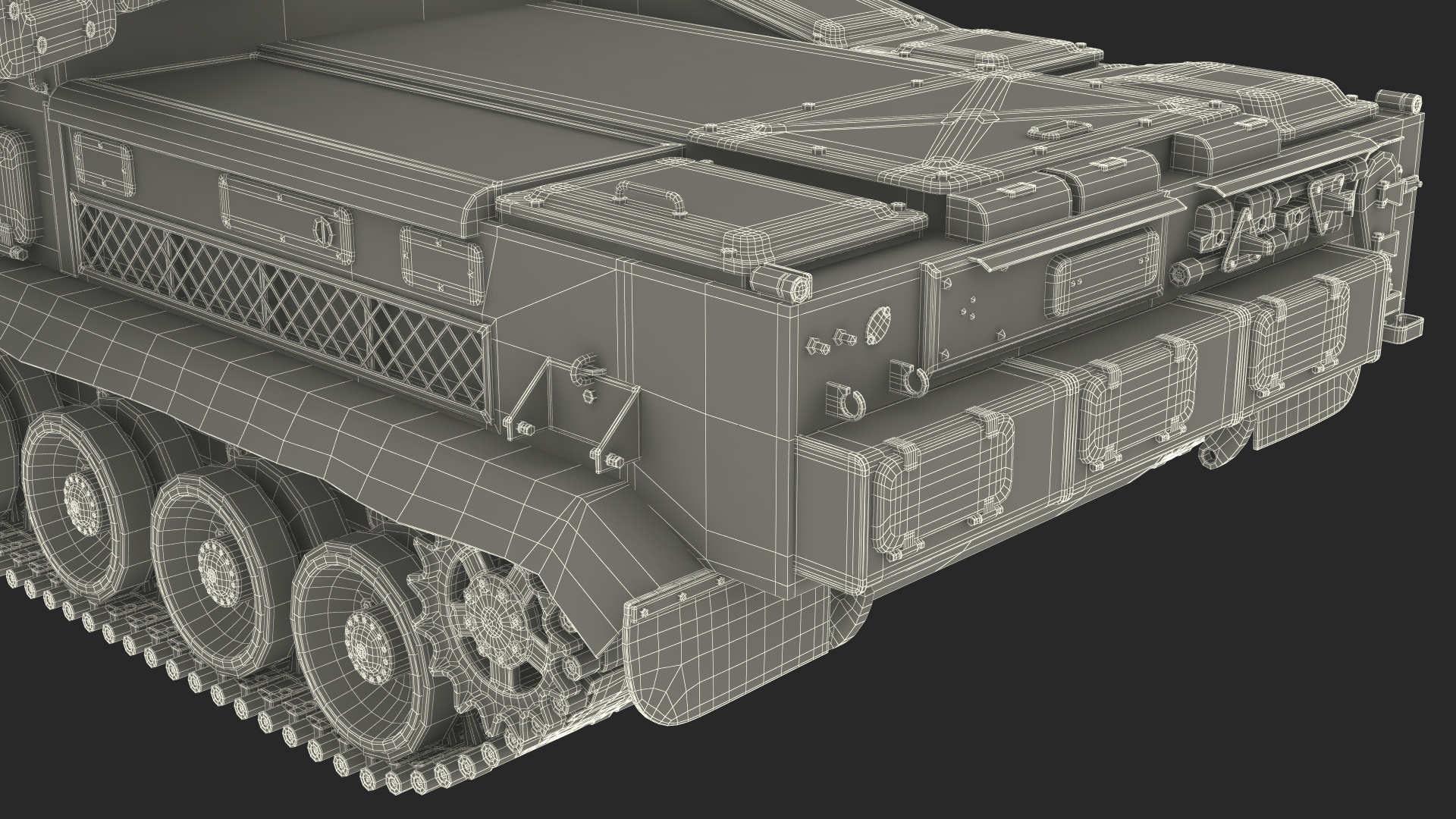 9K317M Buk M3 Russian Missile System Battle Position 3D