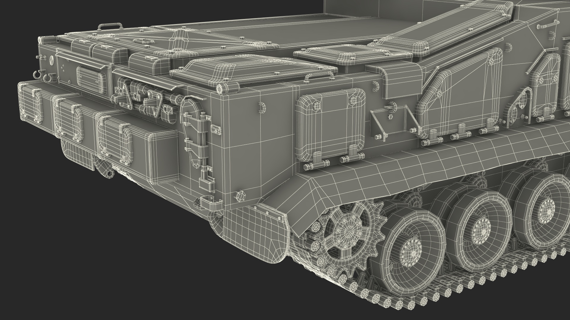 9K317M Buk M3 Russian Missile System Battle Position 3D