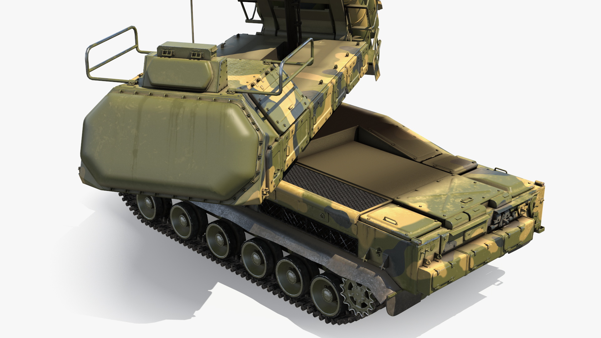 9K317M Buk M3 Russian Missile System Battle Position 3D