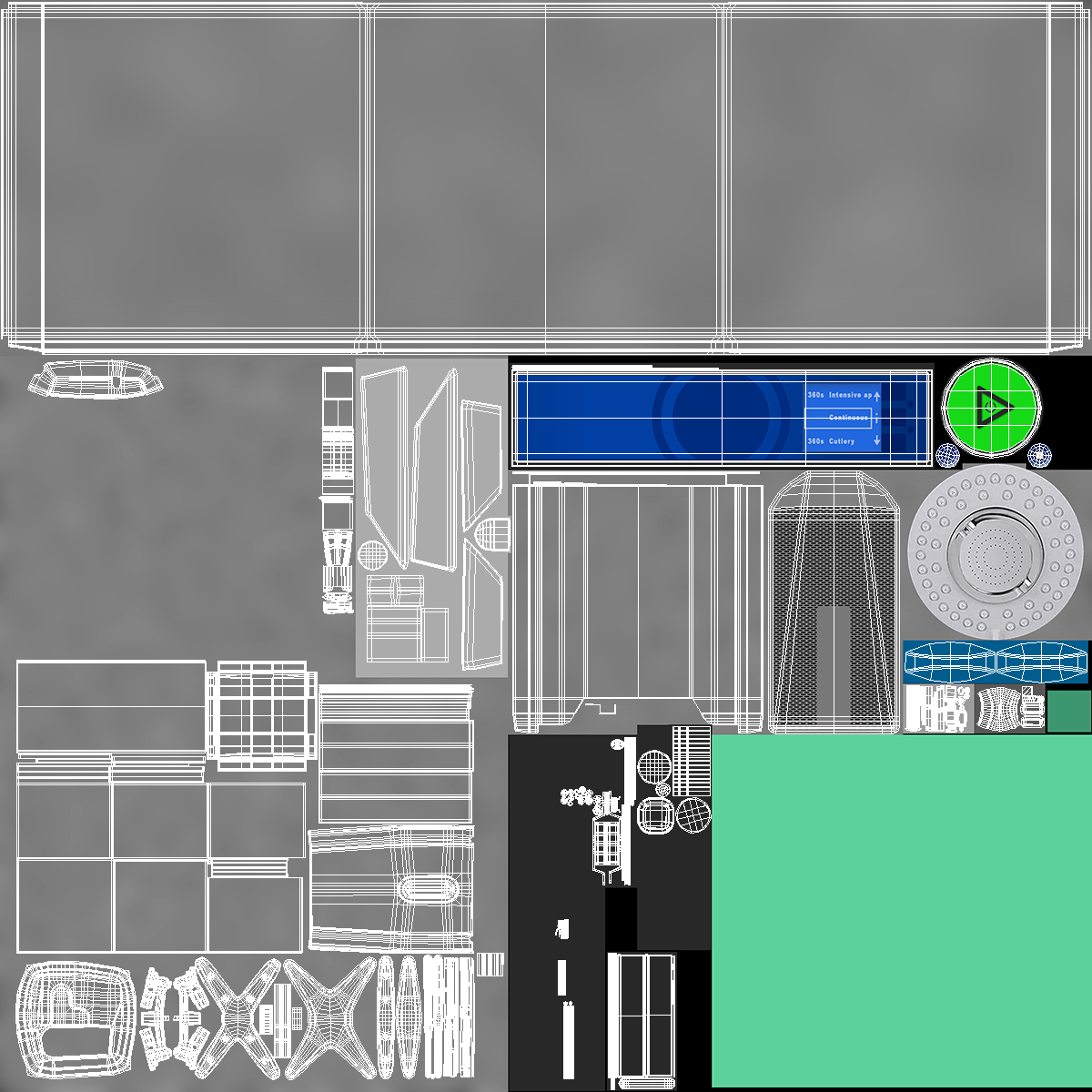 3D Commercial Dishwasher Hood Type