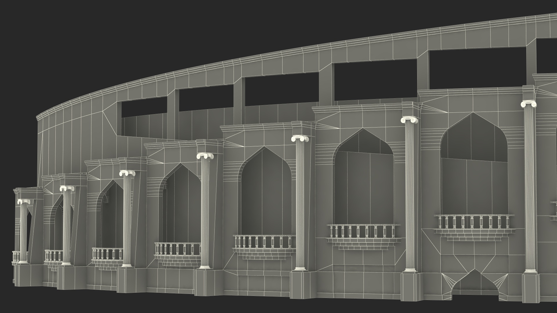 3D Classical Greek Theater model