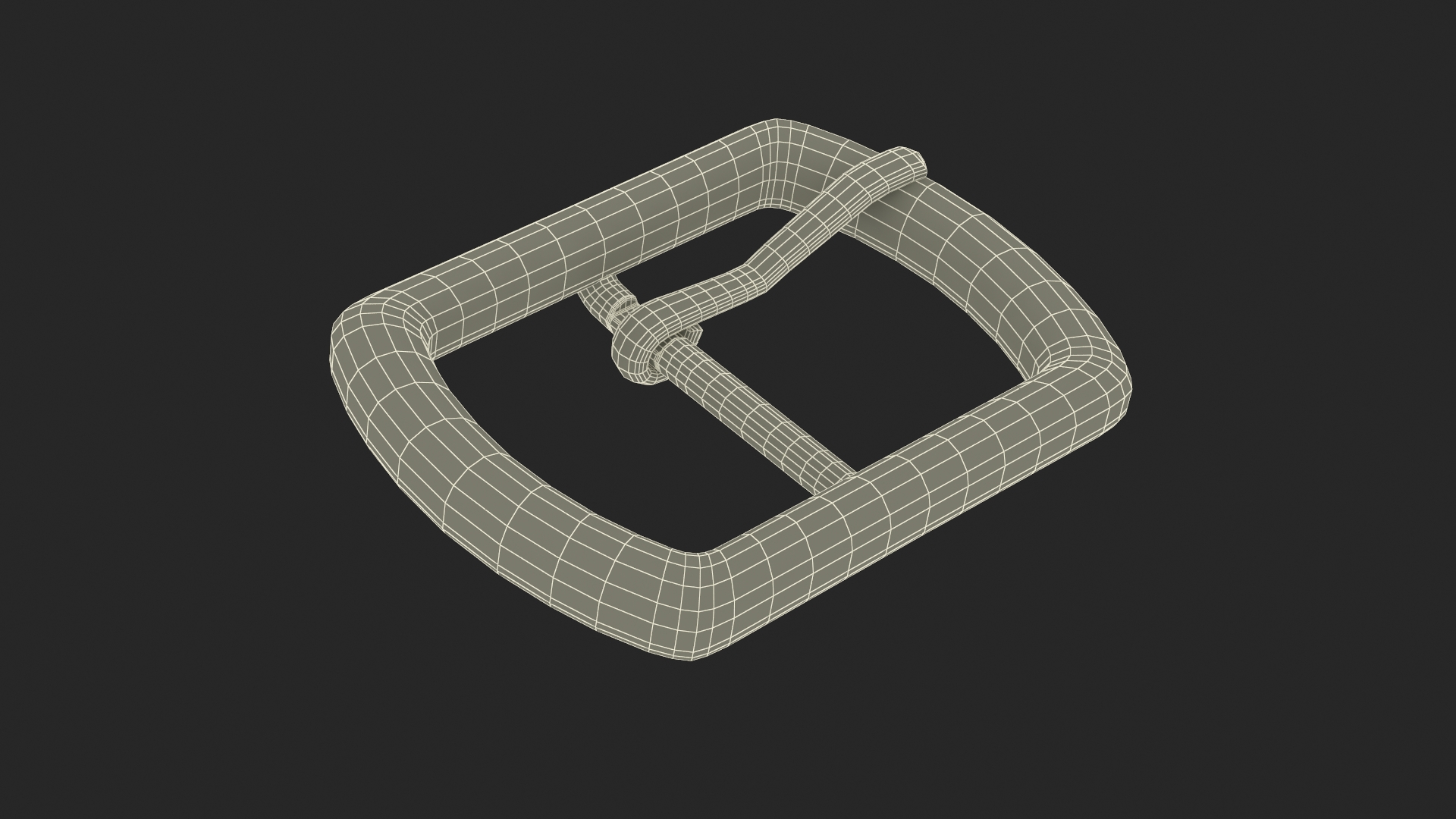 Wide Belt 3D model