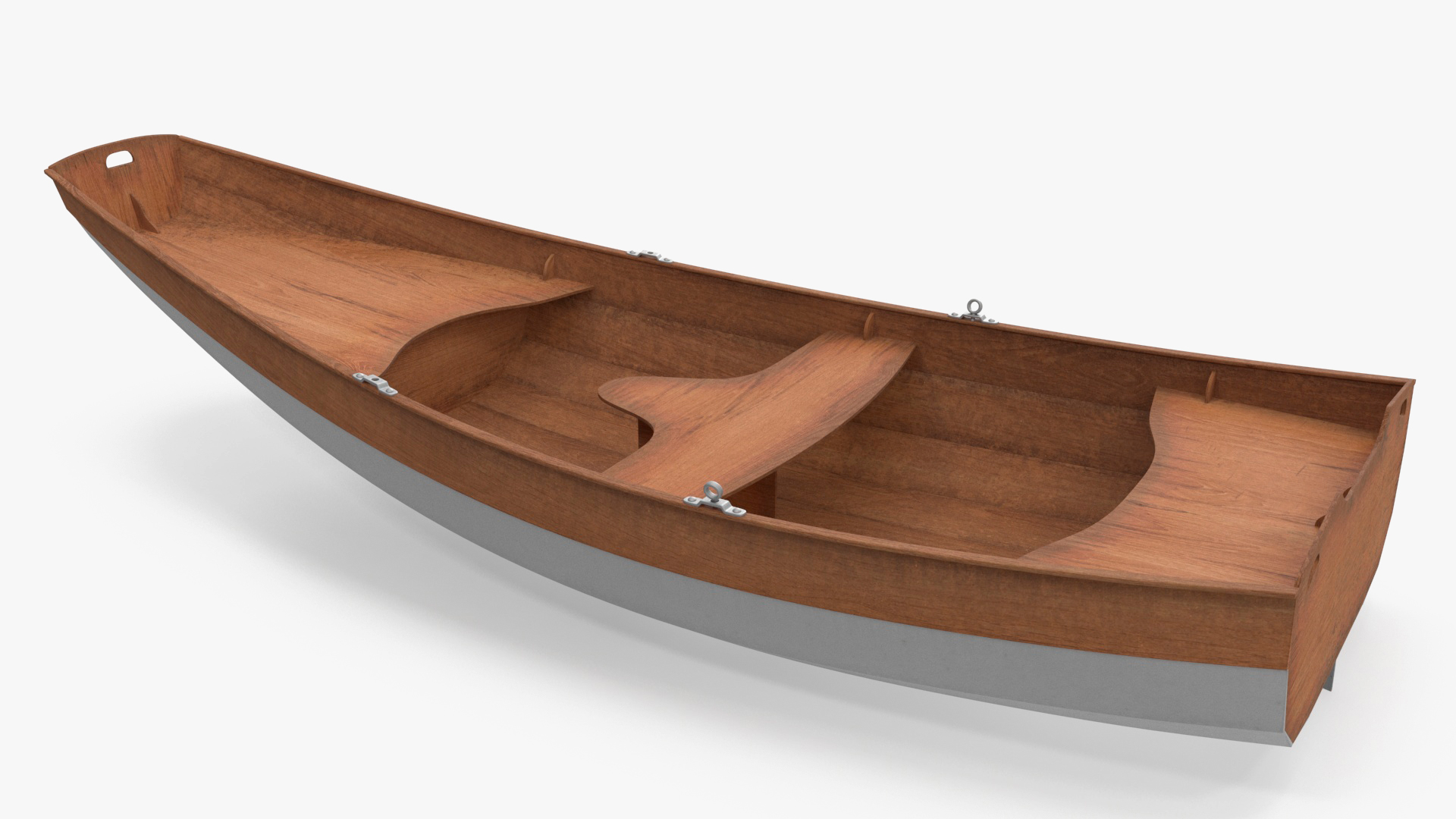 Pram Boat 3D model