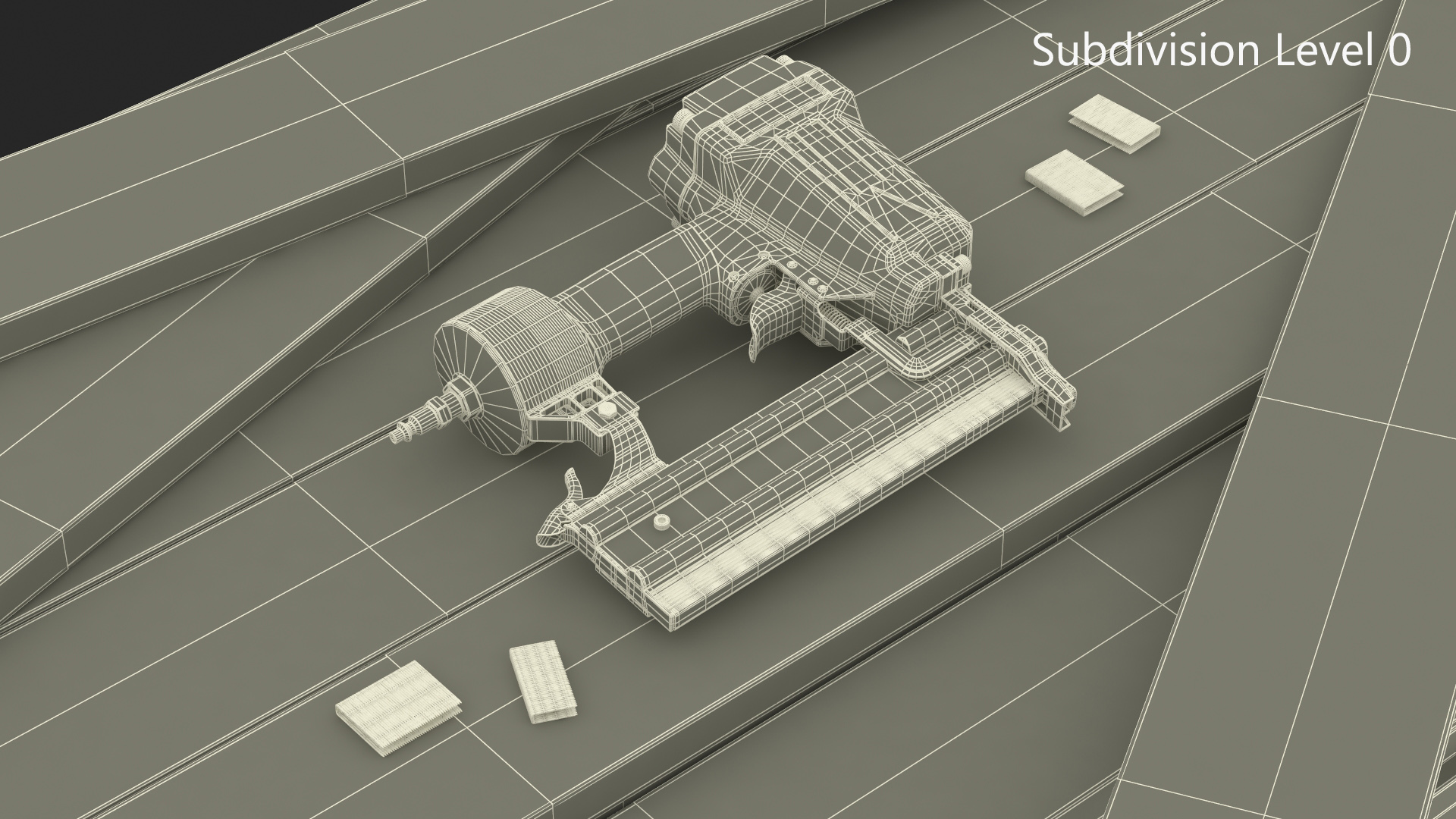 3D model Nail Gun for Lumbers