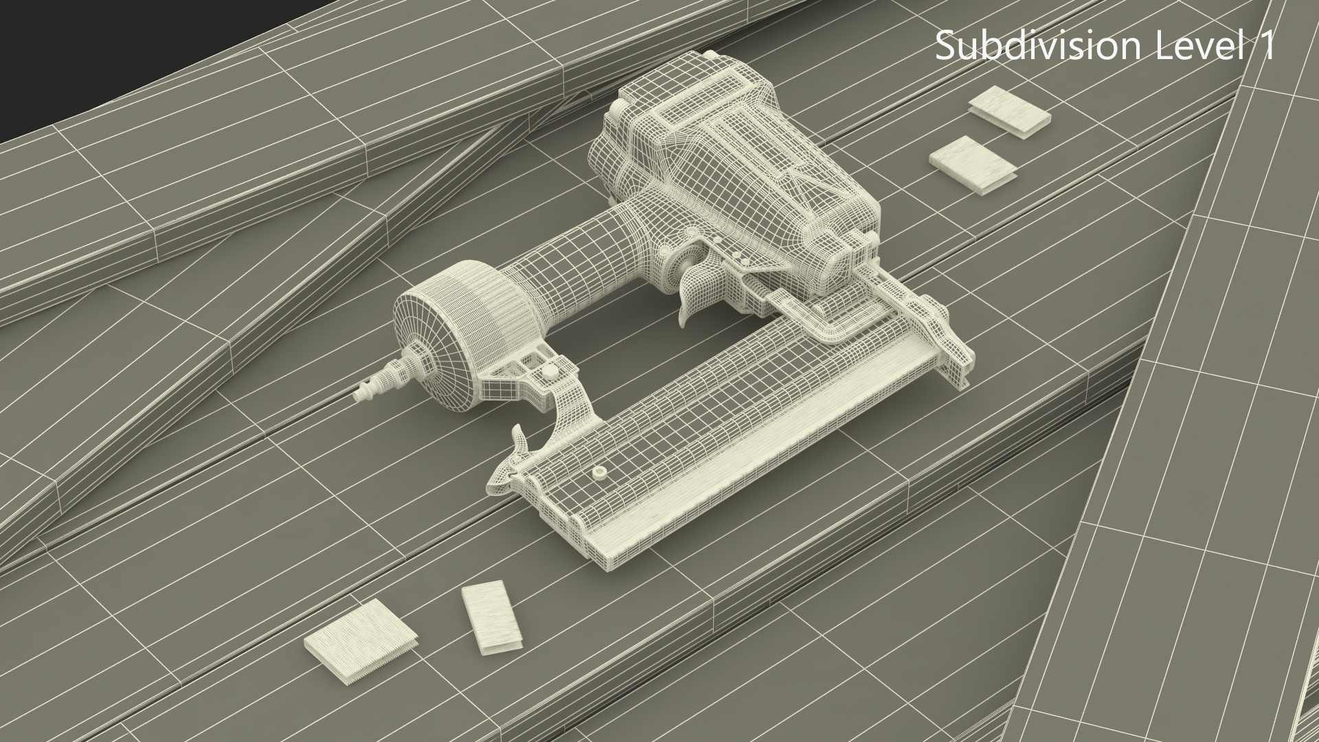 3D model Nail Gun for Lumbers