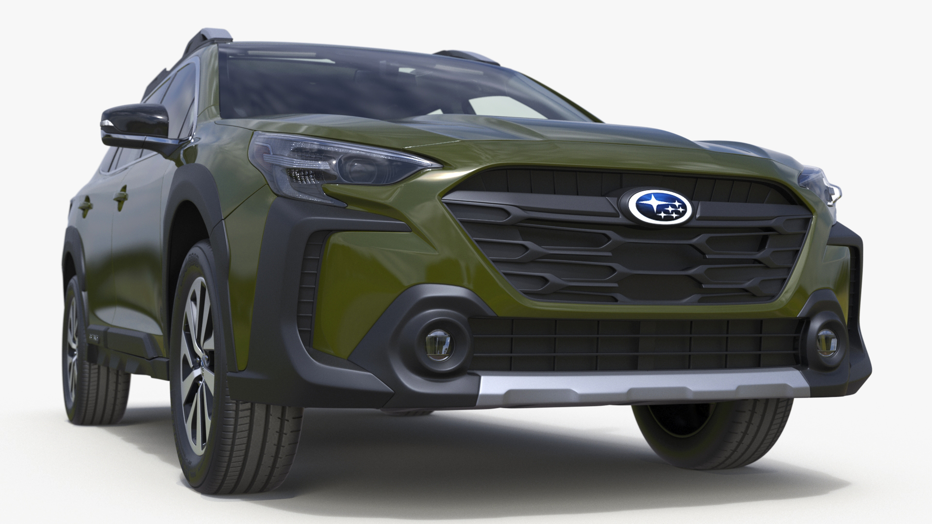 3D model Subaru Outback 2025 Green