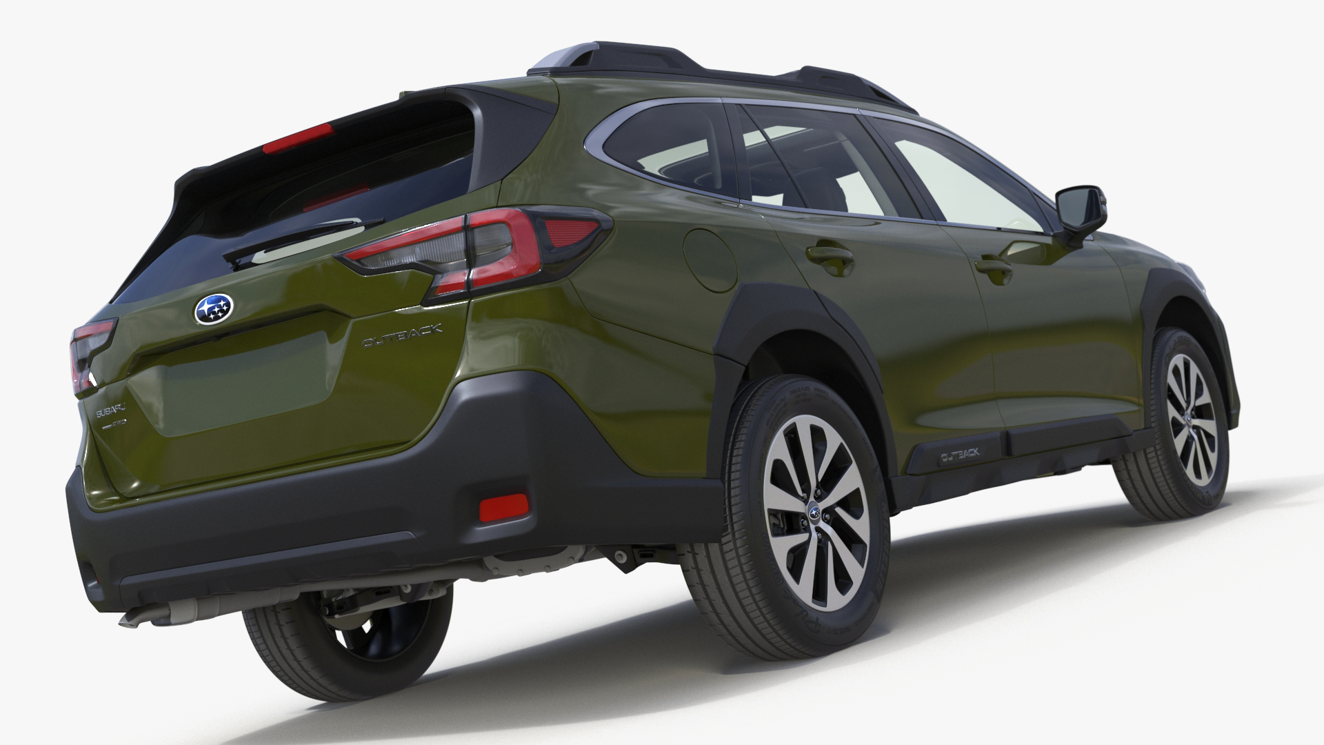 3D model Subaru Outback 2025 Green