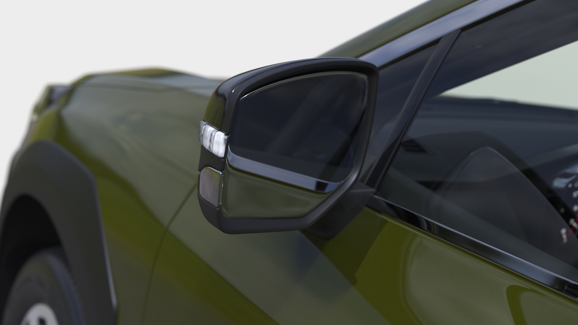 3D model Subaru Outback 2025 Green