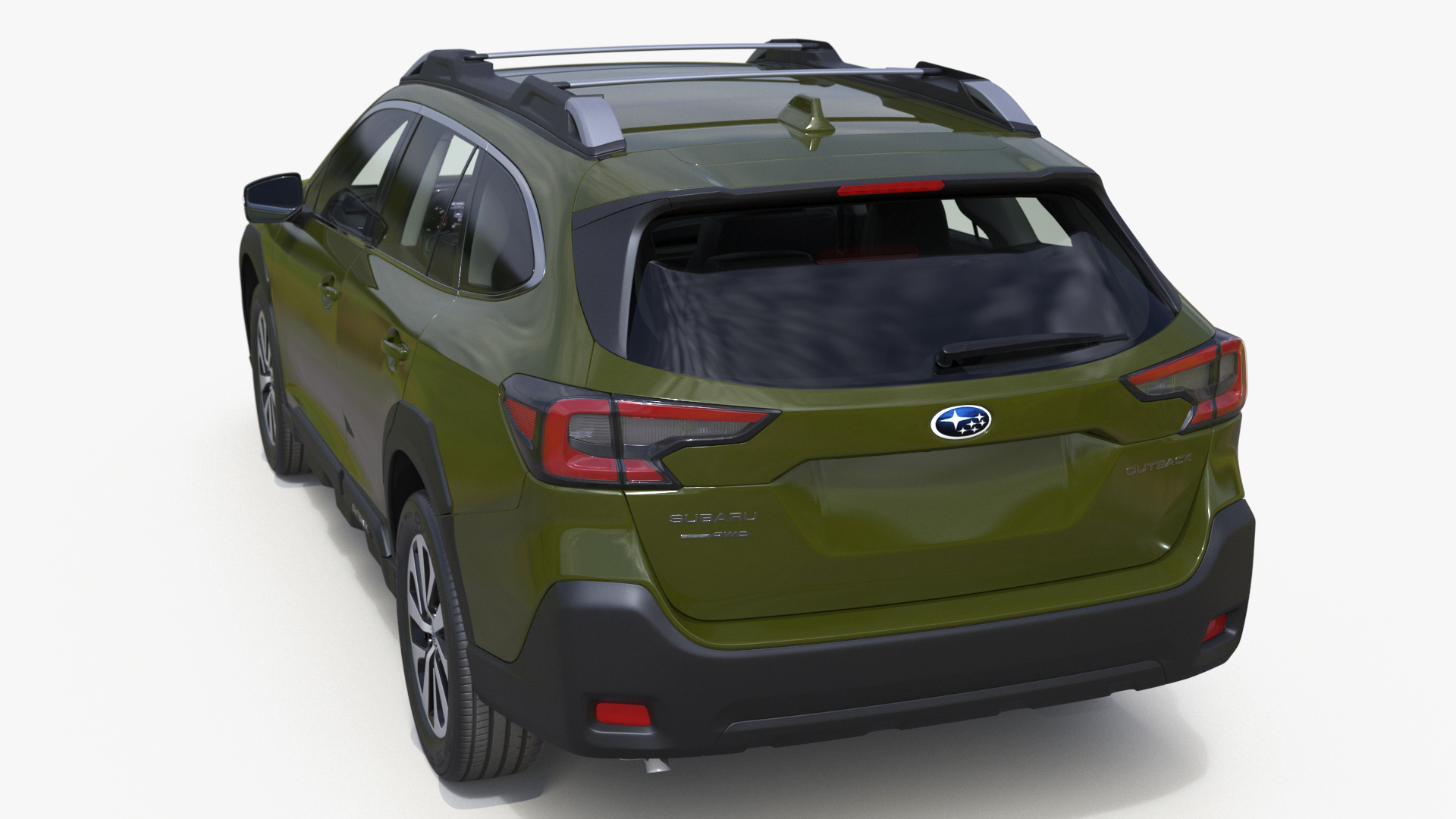 3D model Subaru Outback 2025 Green