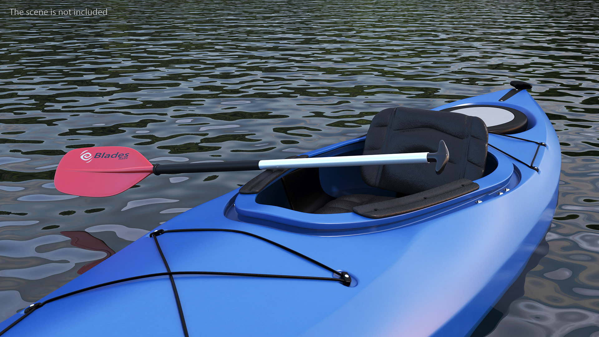 3D Aluminum Canoe Paddle