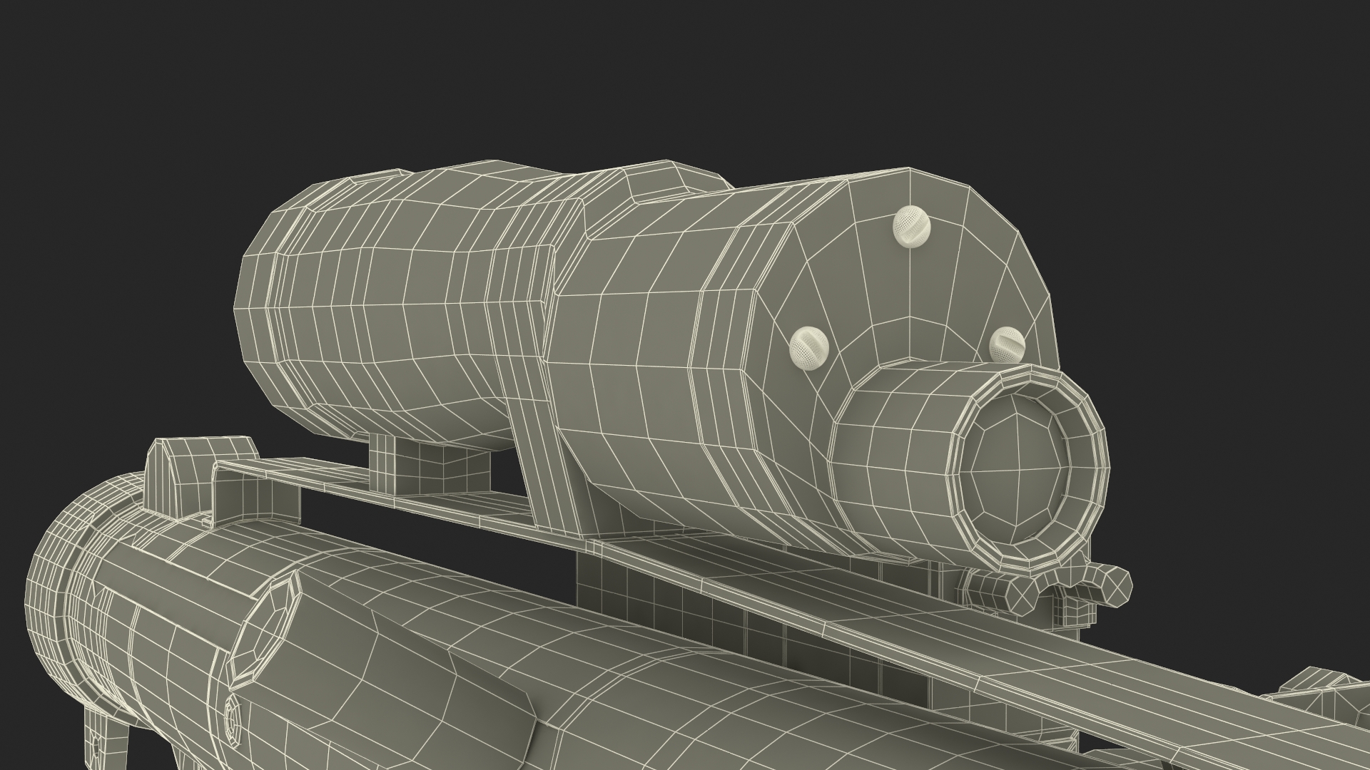 3D E-11 Blaster Rifle model